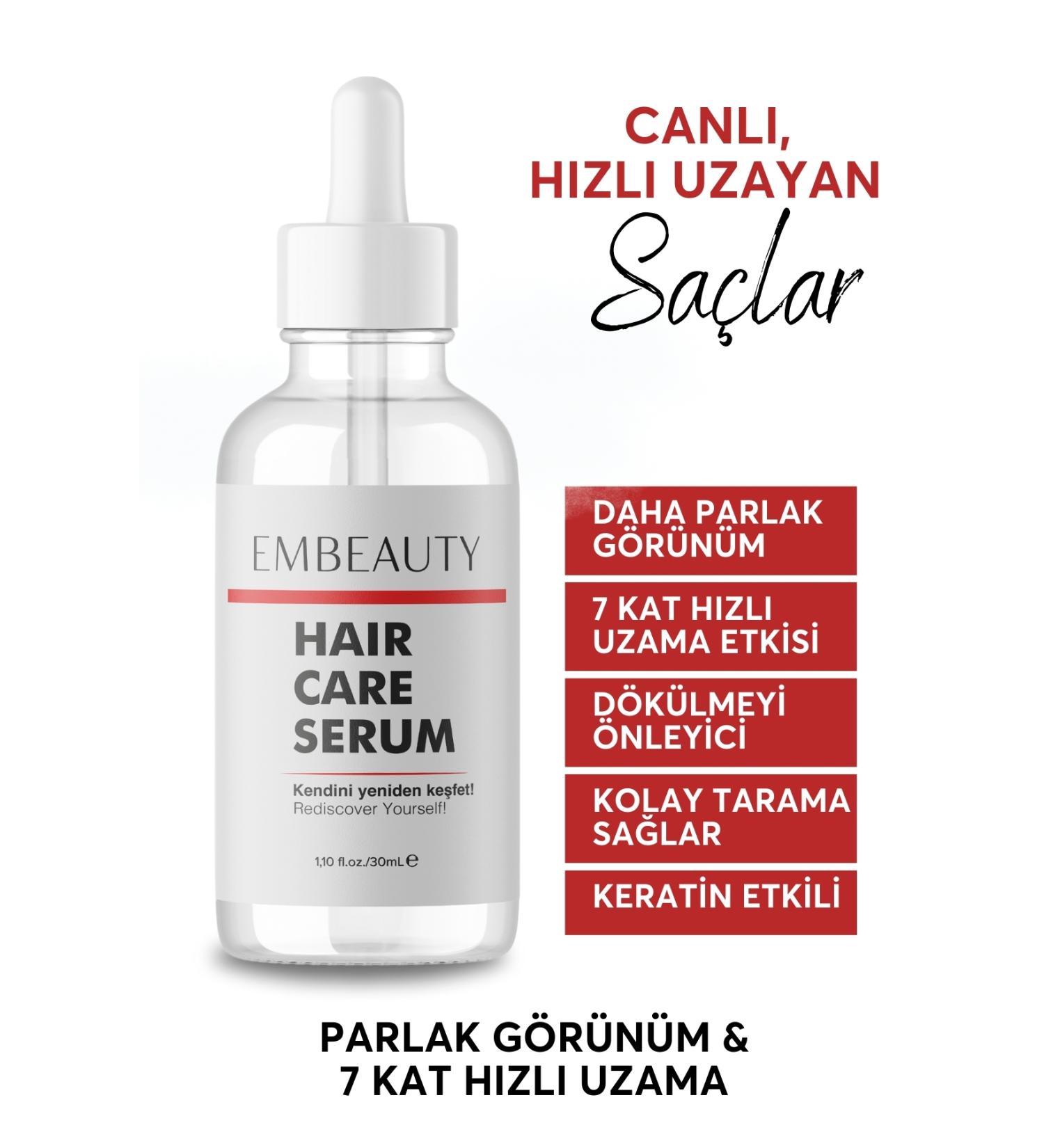 Embeauty Fast Hair Growth Serum Argan and Keratin Essence Anti-Loss 30 ml (SPECIAL FORMULA) - Buy Online on GoSupps.com