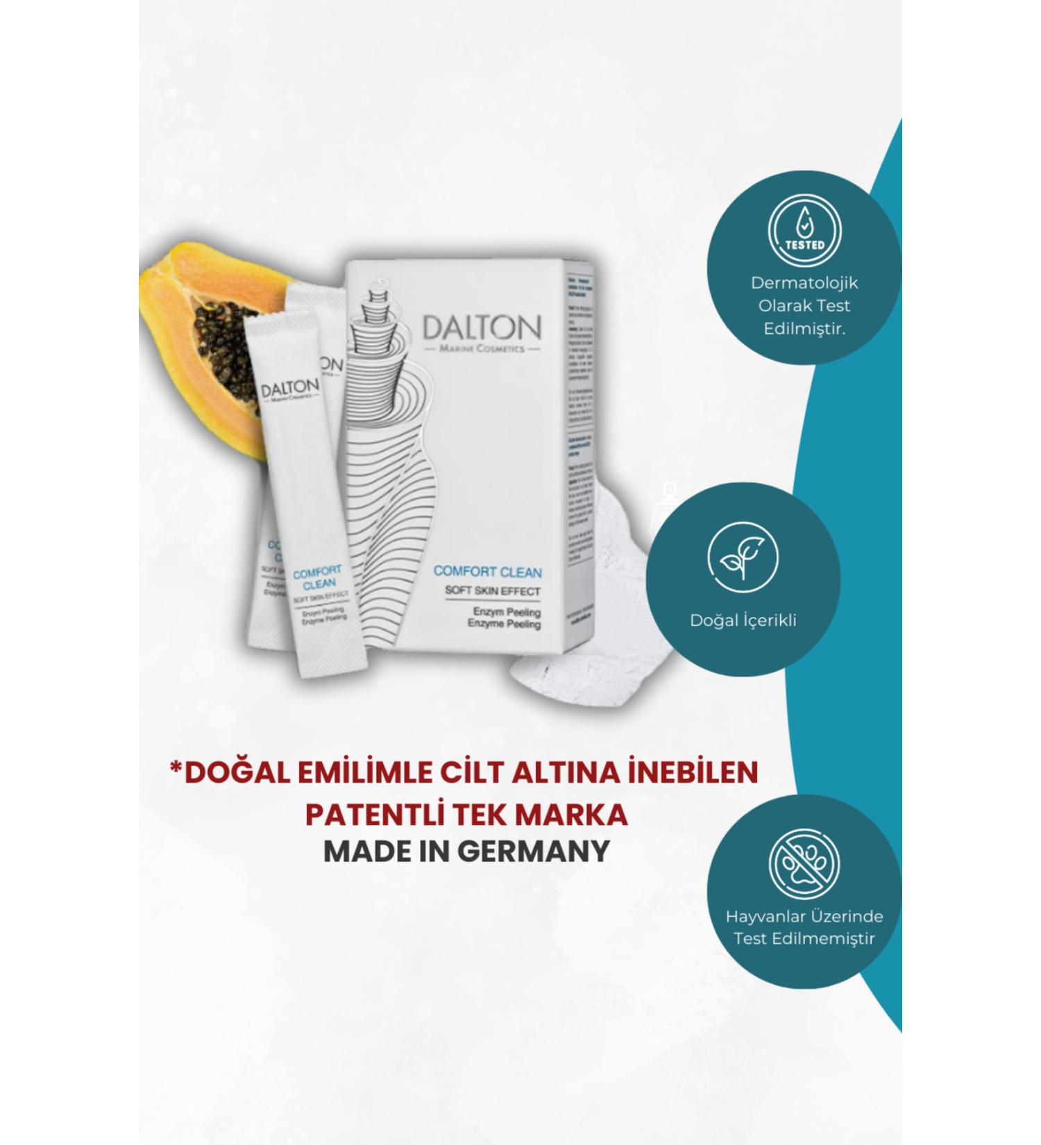 DALTON MARINE COSMETICS Purifying and Smoothing for All Skin Types Comfort Clean Sensitive Enzyme Peeling - Buy Online on GoSupps.com