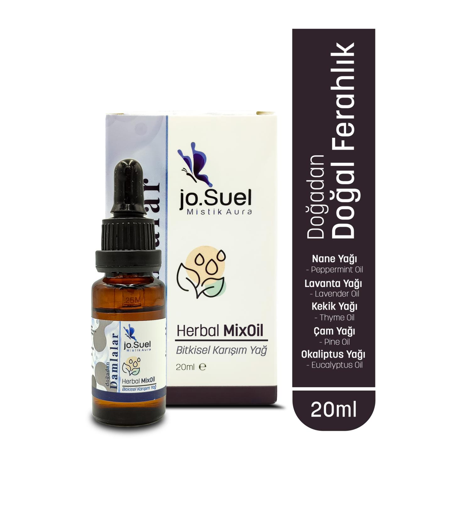 joSuel Jo.Suel Mystic Aura: Natural Herbal Mixture Oil 20ml - Buy Online on GoSupps.com