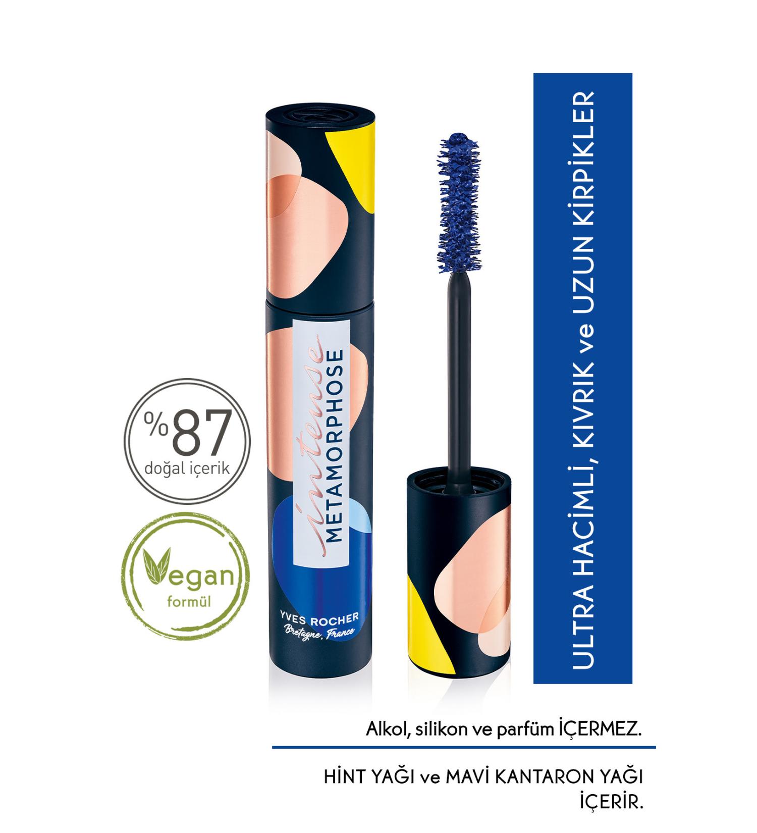 Yves Rocher INTENSE VOLUMIZING LENGTHENING MASCARA-03. BLUE-7.8ML- KEYON1649 - Buy Online on GoSupps.com
