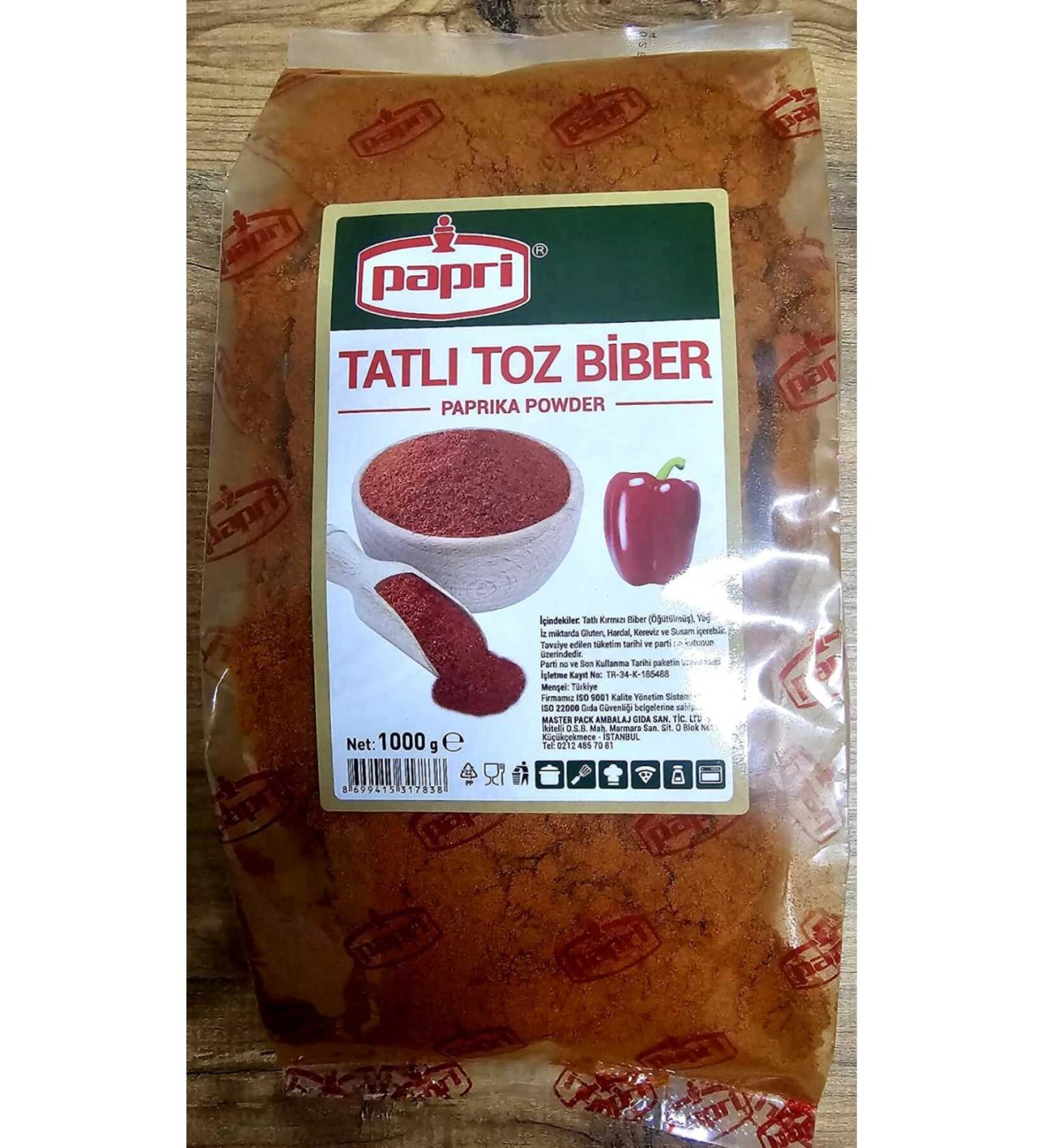 papri Sweet Pepper Powder 1kg