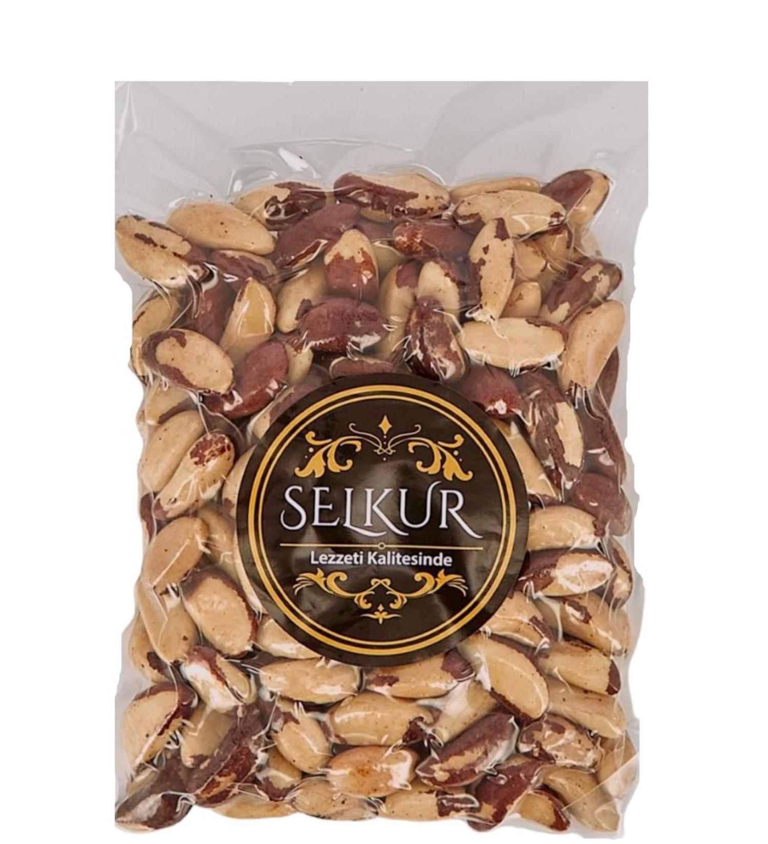 SELKUR Brazil Nut 1kg New Whole Grain (2X500GR VACUUM PACKAGE RAW UNSALTED) - Buy Online on GoSupps.com