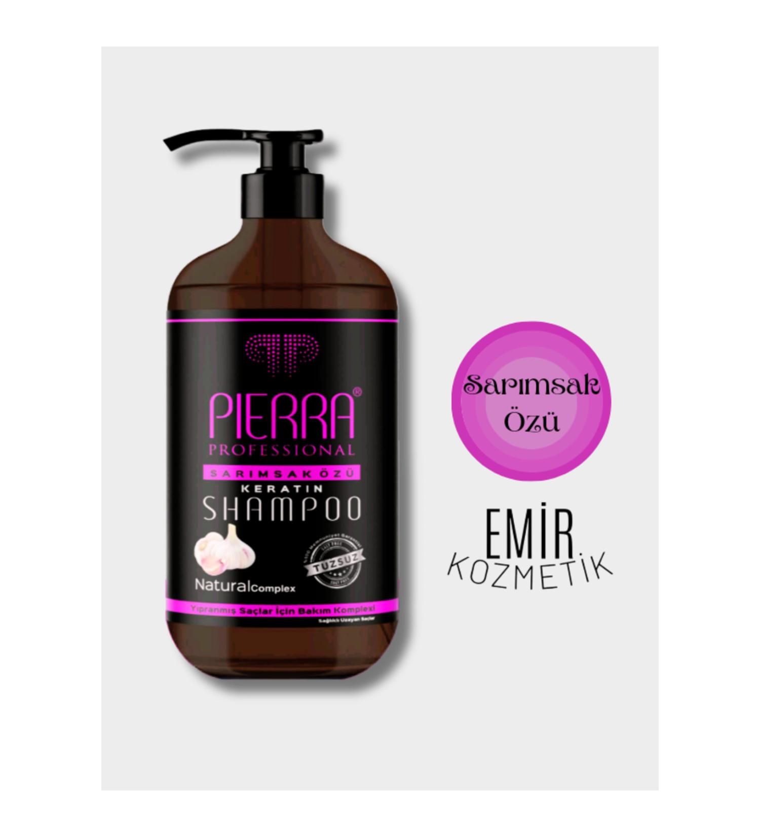 PIERRA Garlic Extract Salt-Free Hair Care Shampoo 1000 ml