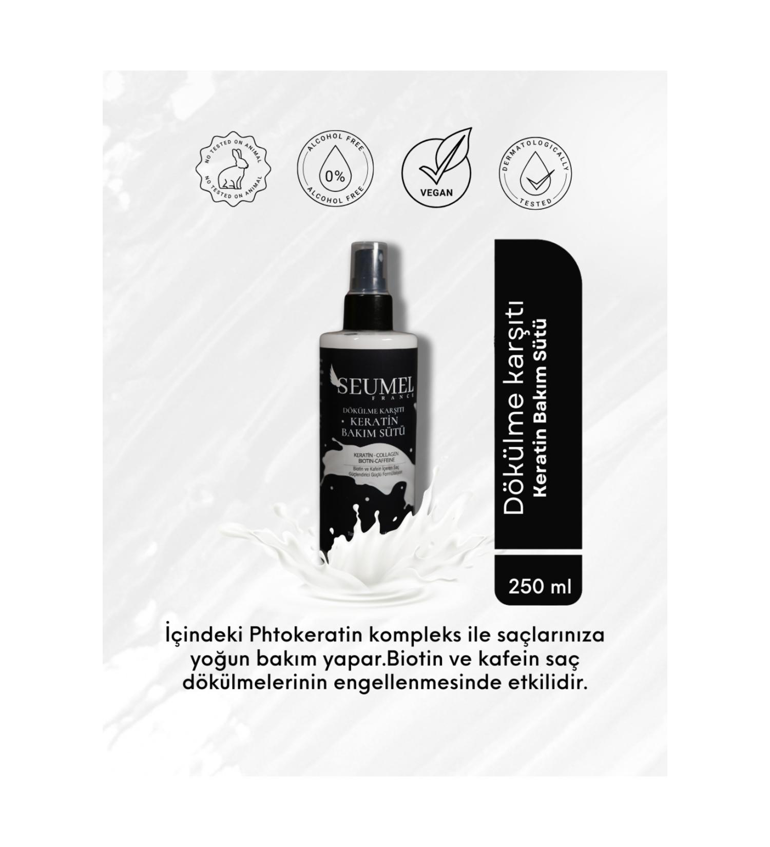 Seumel France Anti-Loss Hair Nourishing Keratin Care Milk