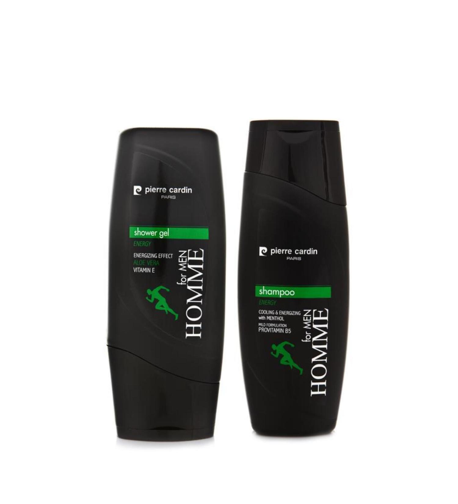 Pierre Cardin Energy Anti-Dandruff Shampoo & Shower Gel - Set of 2 - Buy Online on GoSupps.com