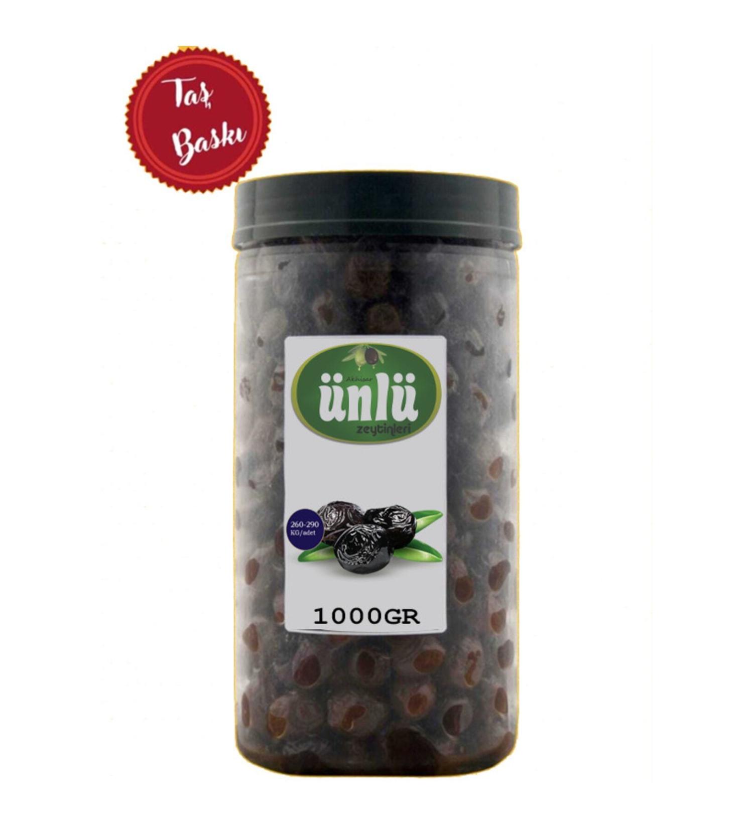 Famous Olive Cultivation Black Olives 290-320 M 1000gr