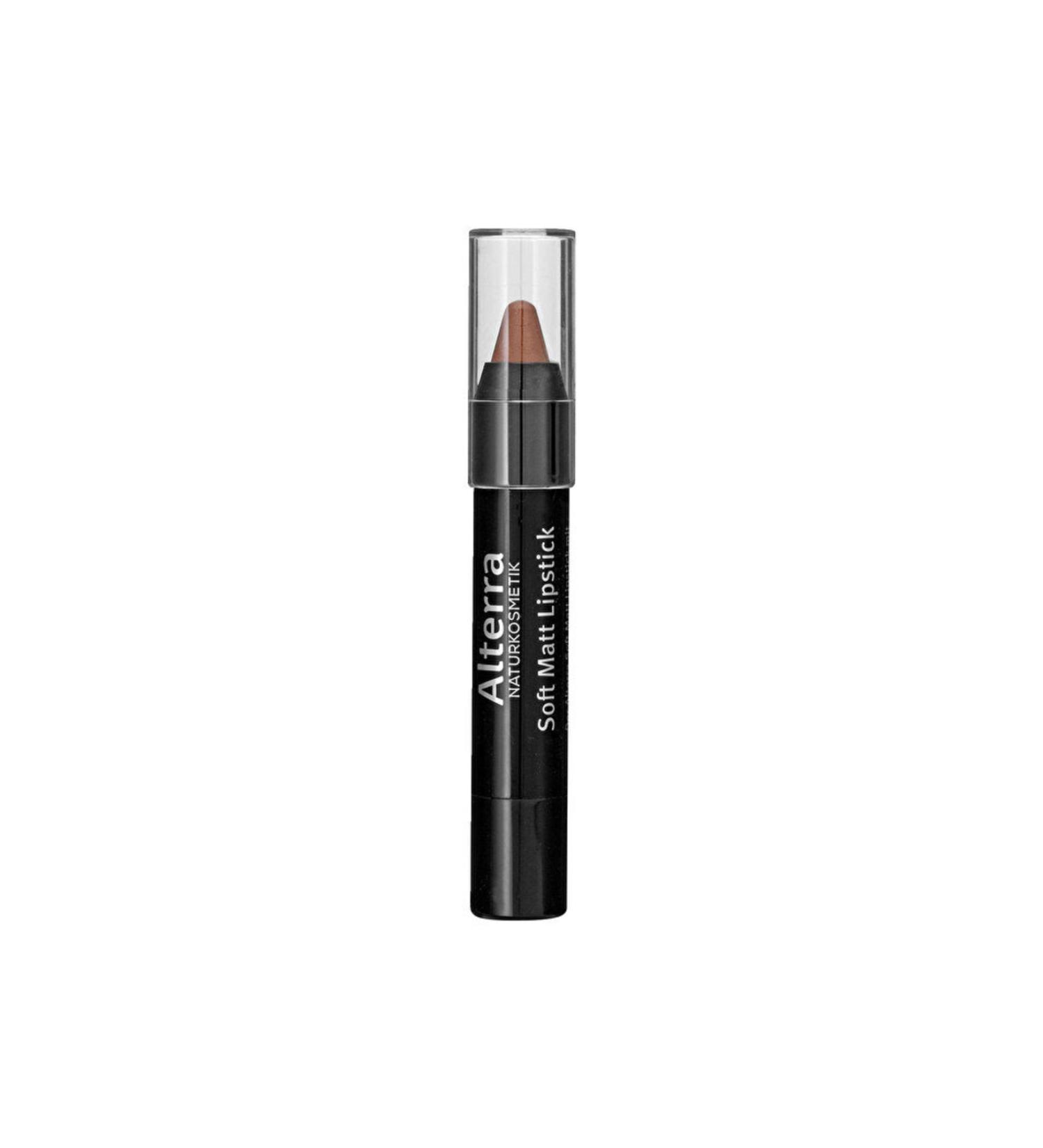 Alterra Organic Argan Oil Matte Lipstick No:01 Light Brown 3 g