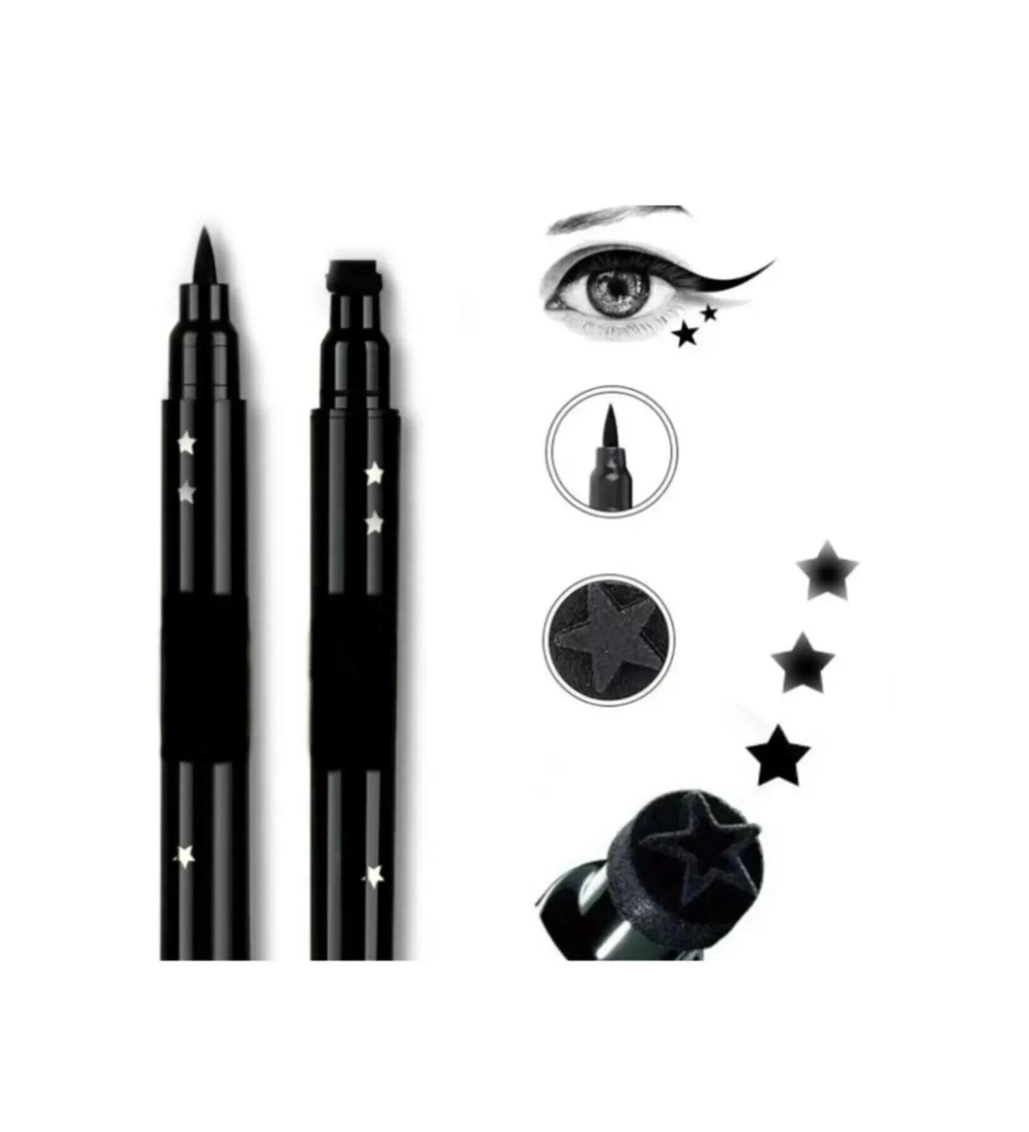 SETBEAUTY Double Sided Star Patterned Waterproof Pencil Eyeliner