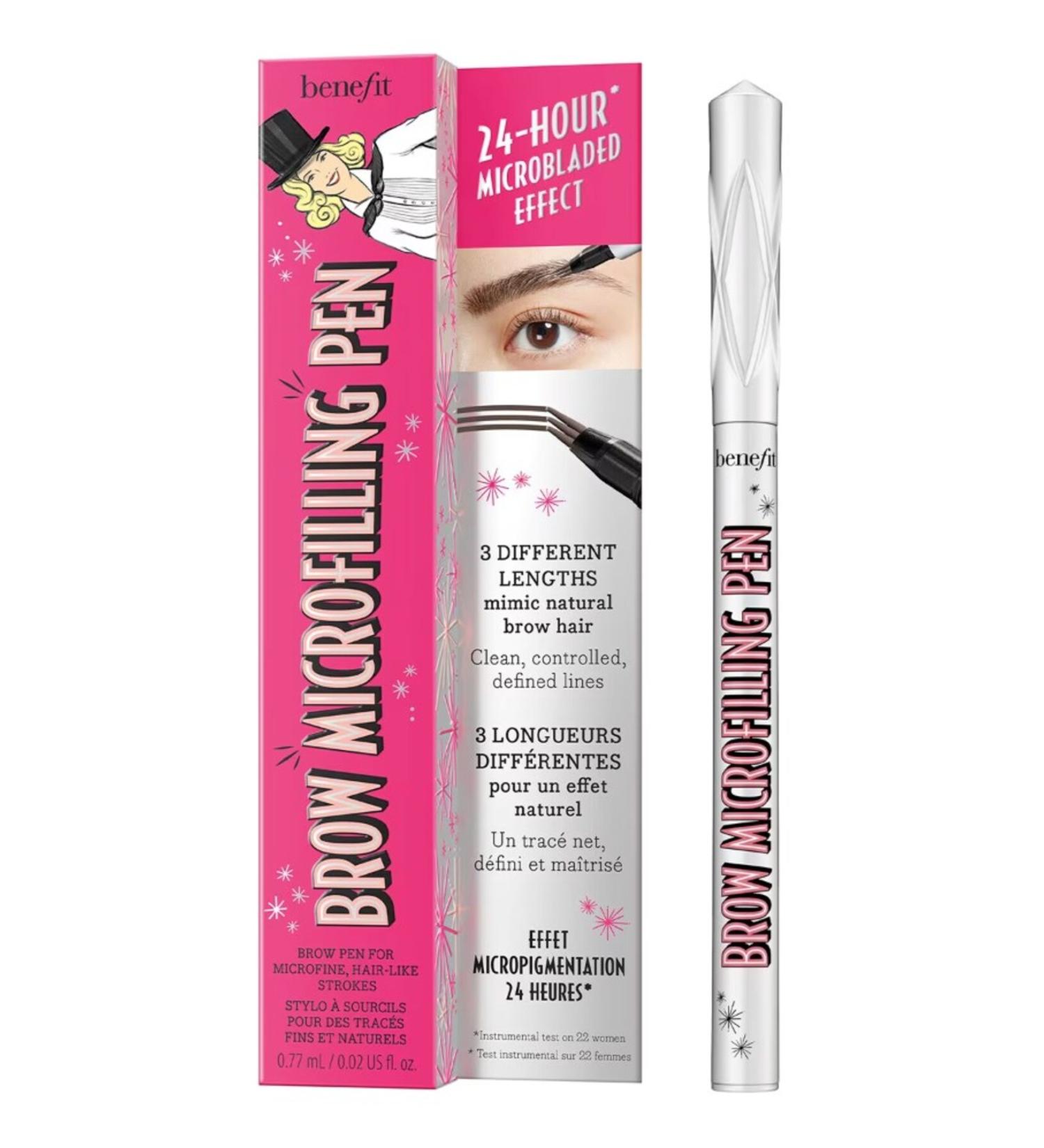 benefit cosmetics Microfilling Effective Eyebrow Pencil Brow Microfilling Pen Deep Brown
