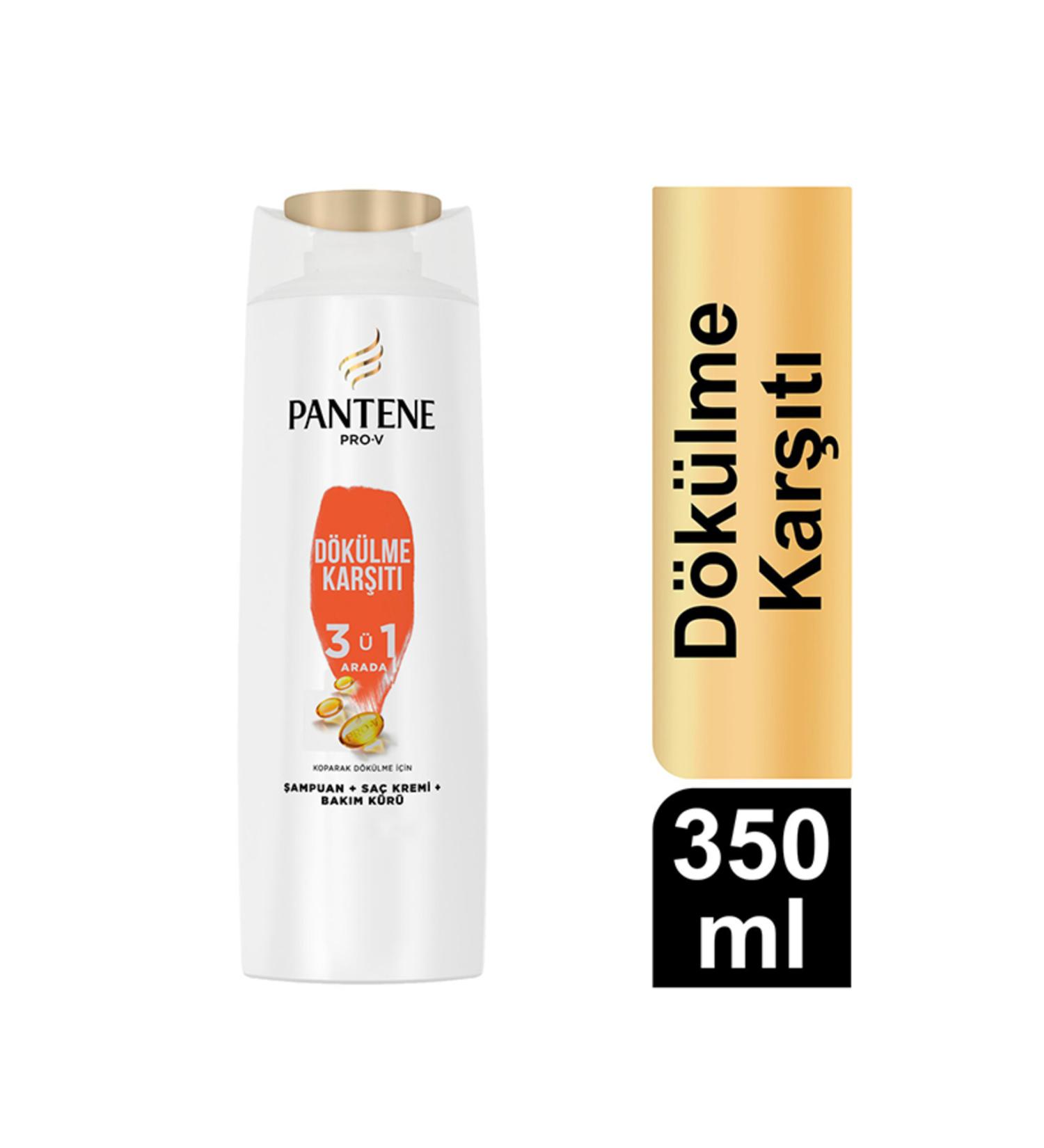 Pantene SHAMPOO 350 ML 3 IN 1 ANTI-SHEAR