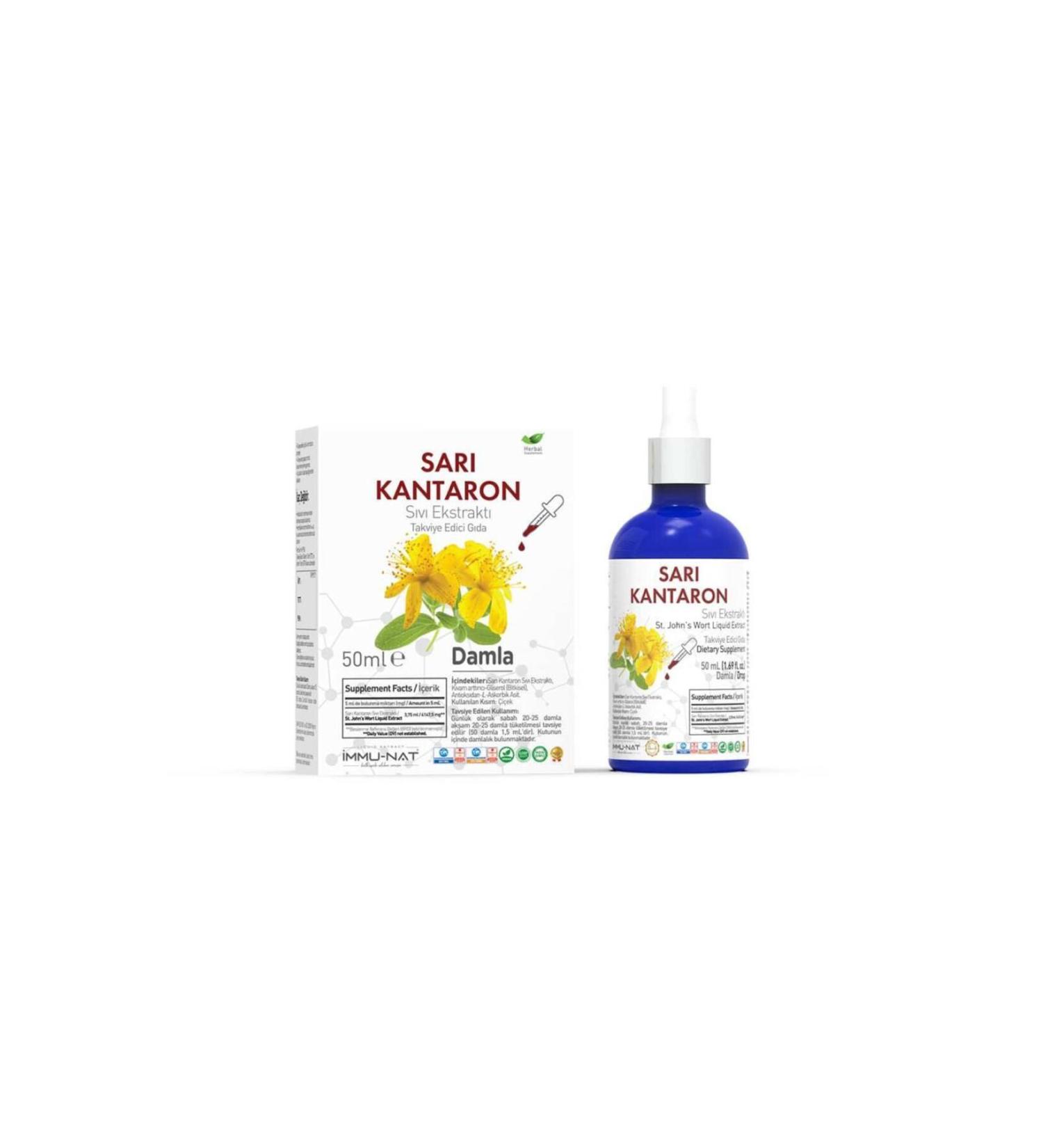 Immu-Nat Immunat St. John's Wort Extract 50 ml Immu-Nat