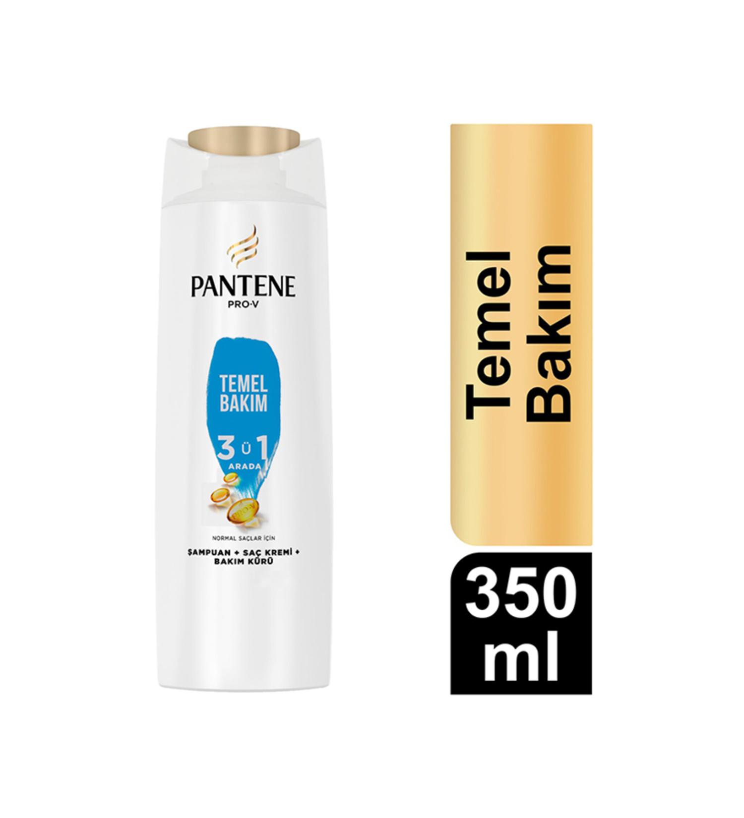 Pantene SHAMPOO 350 ML 3IN1 BASIC CARE