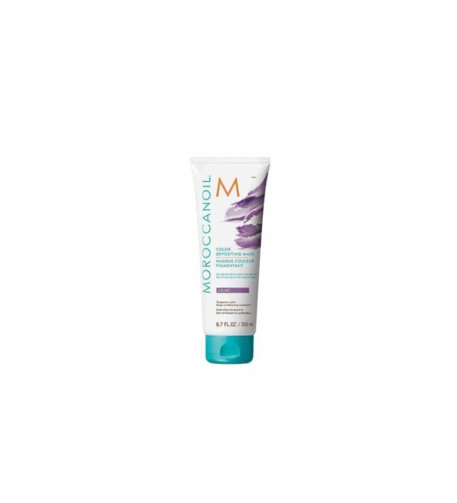 Moroccanoil Color Depositing Lilac Hair Mask for Dyed Blonde Hair 200ml