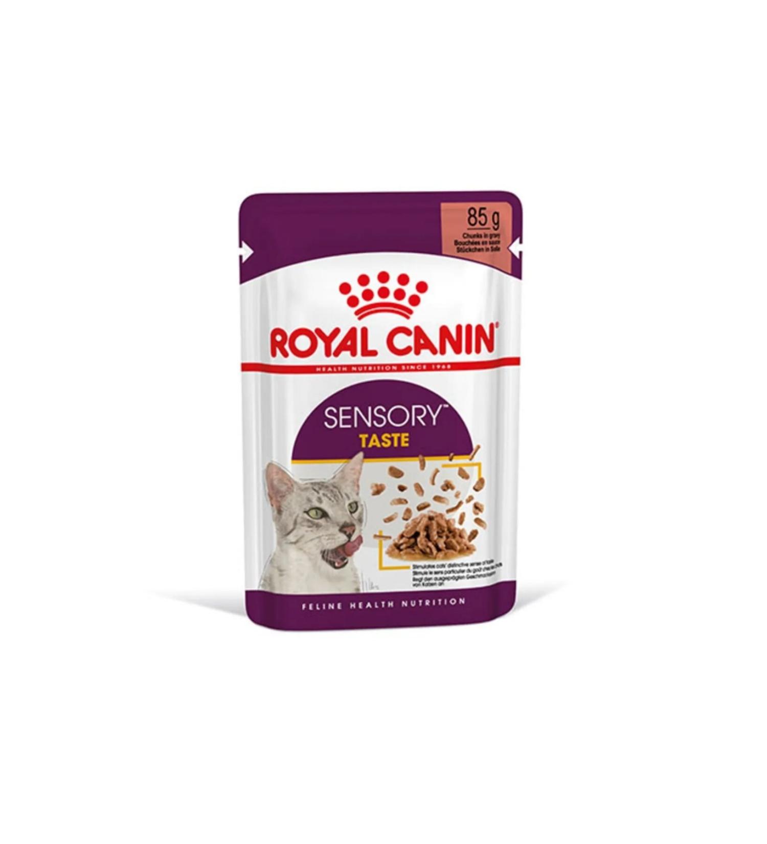 Royal Canin Sensory Taste in Gravy Adult Cat Canned 12X85 Gr