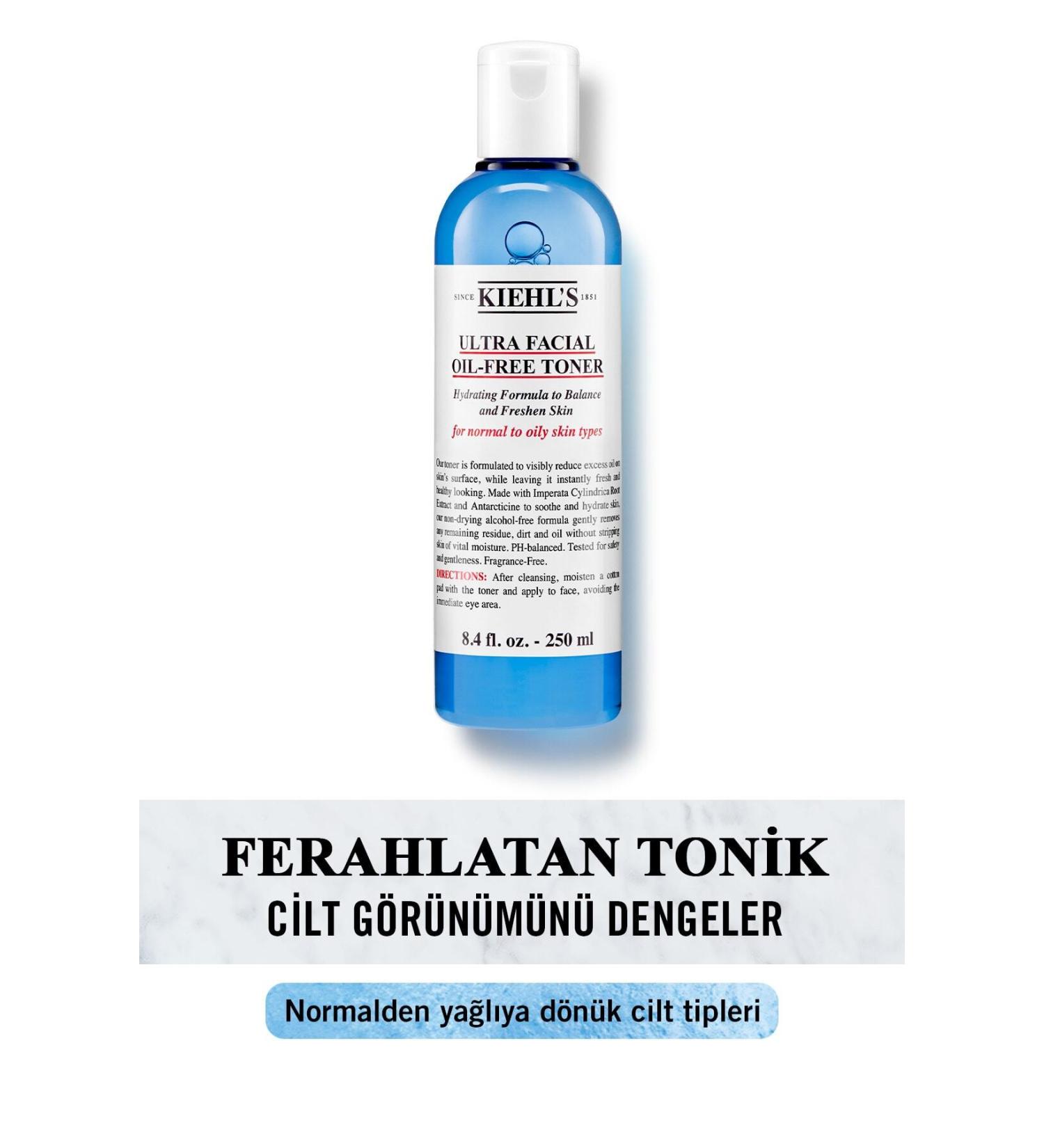 Kiehl's Ultra Facial Oil-free Toner for Normal to Oily Skin 250 ml - Buy Online on GoSupps.com