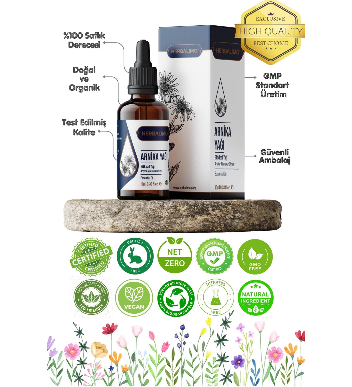 herbalimo Arnica Oil Arnica Montana Oleum - Buy Online on GoSupps.com