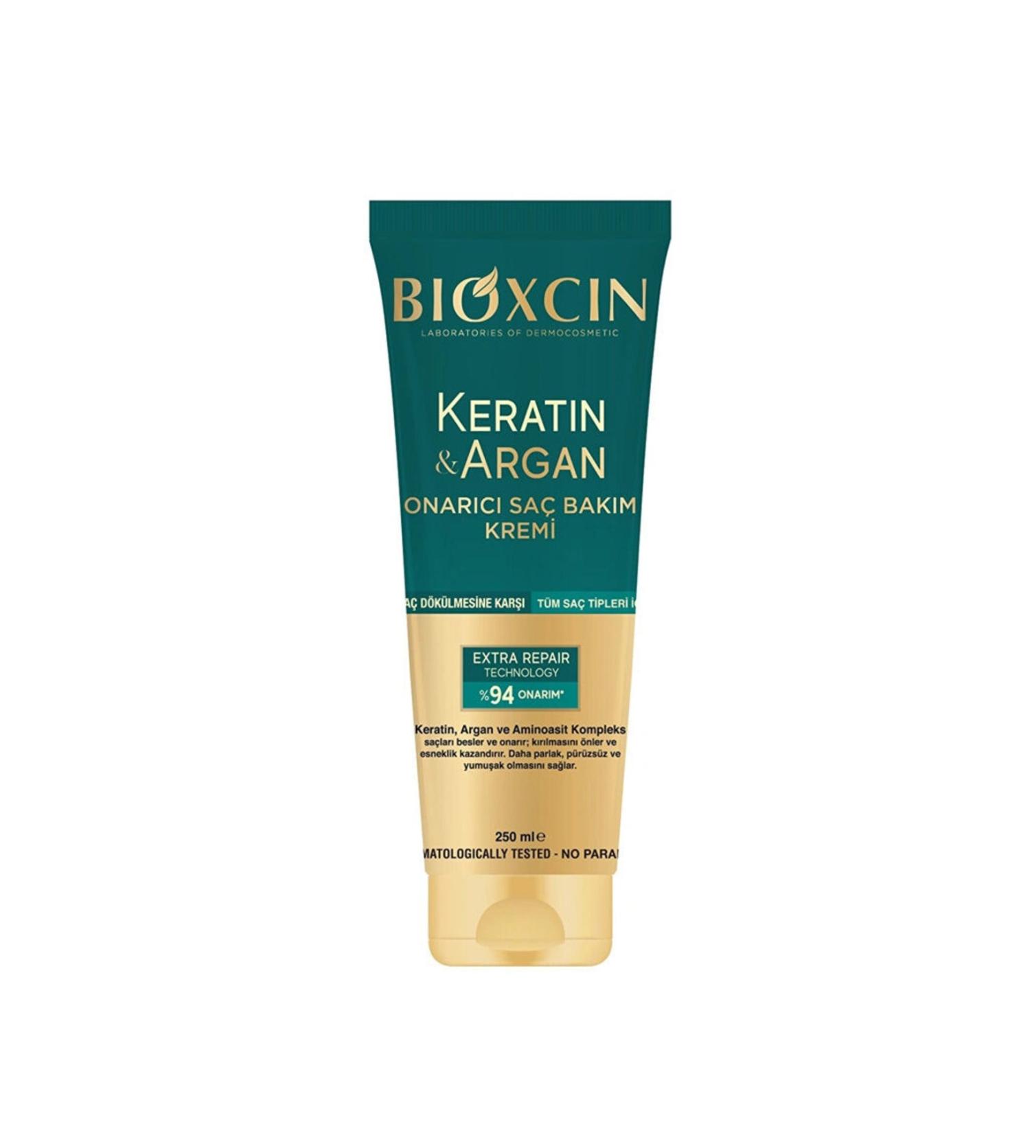 Bioxcin Keratin and Argan Repairing Hair Care Cream 250 ml-MFREYON00931