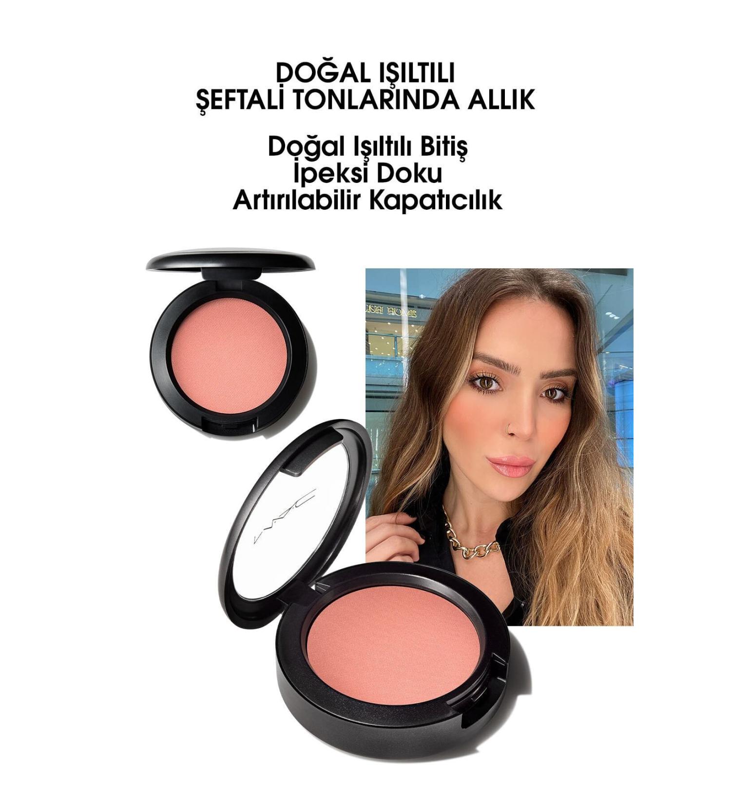 Mac SHEERTONE BLUSH / BLUSH - PEACHES KEYON1868 - Buy Online on GoSupps.com