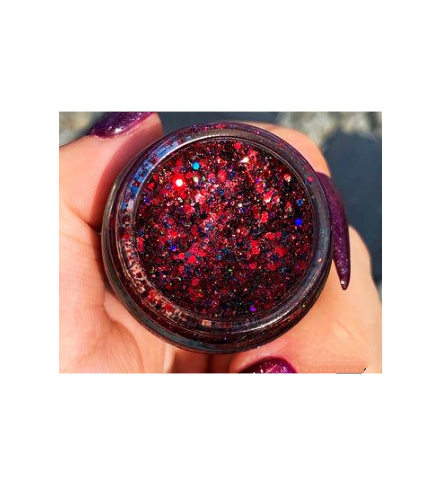 Serashine Gliter gel eyeshadow red