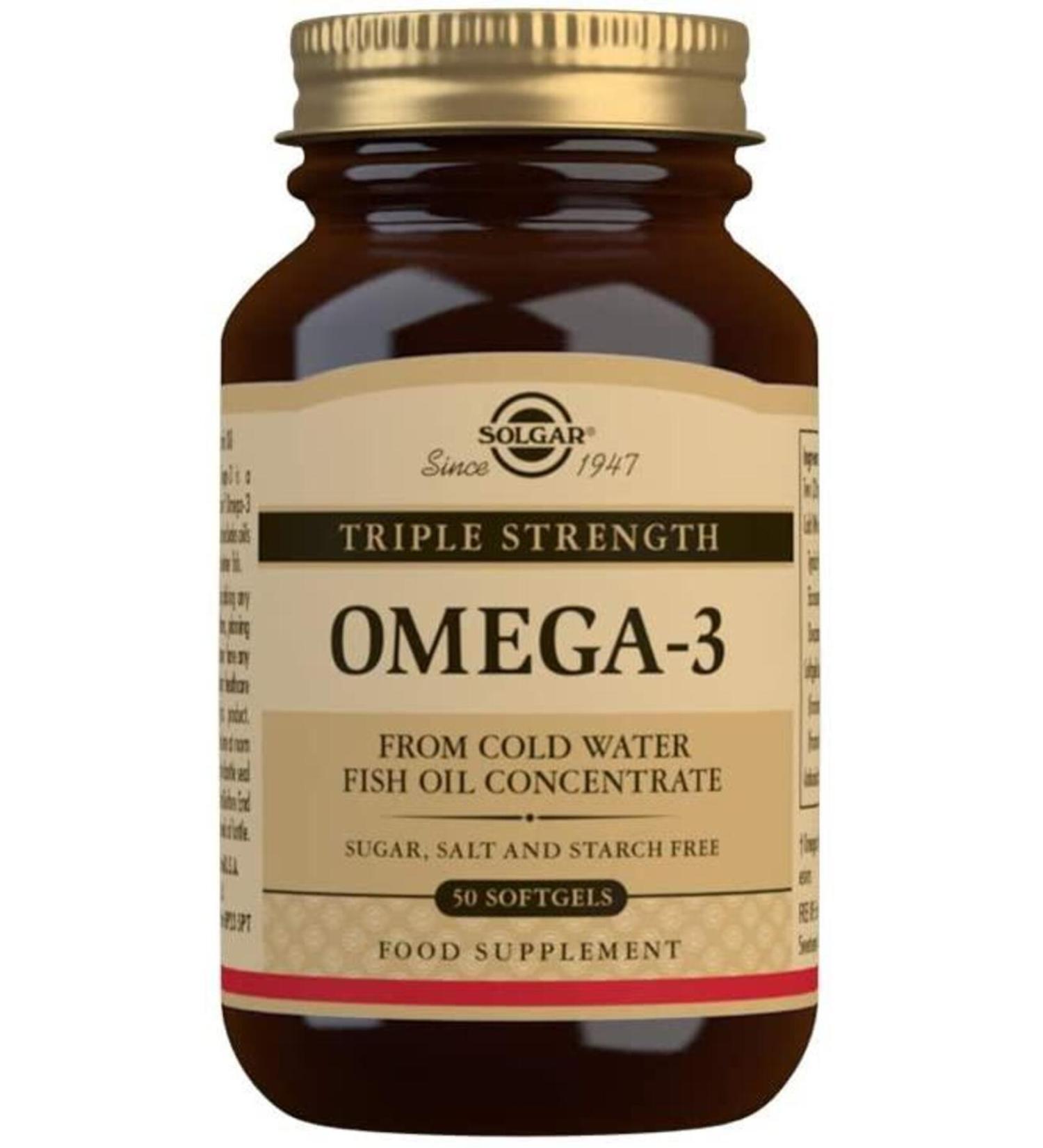 Solgar OMEGA 3 950 MG EPA + DHA 50 SOFTGEL