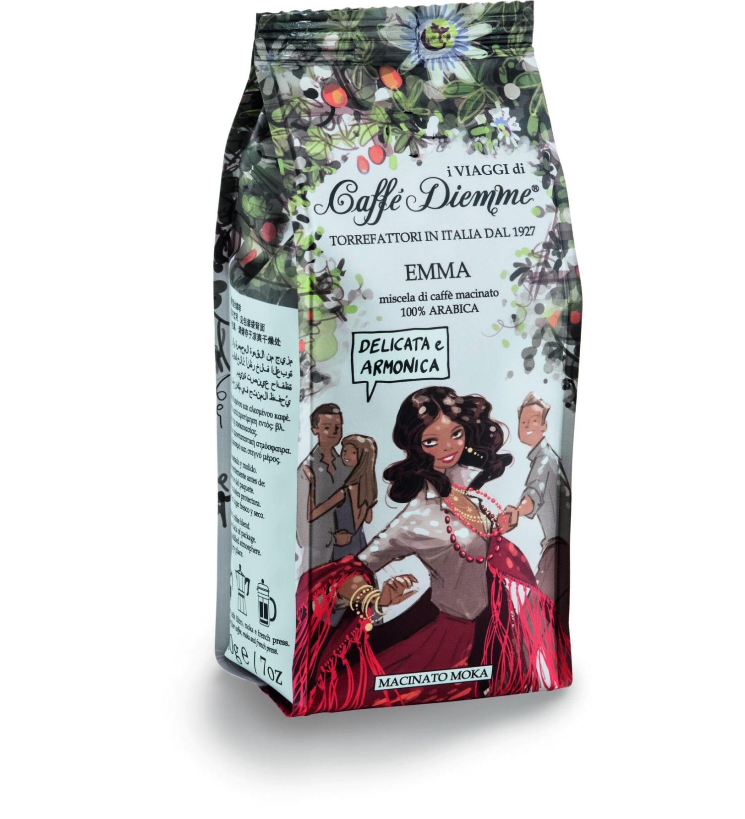 Milky Way Design D EMME COFFEE EMMA BLEND - GROUND COFFEE 200 GR
