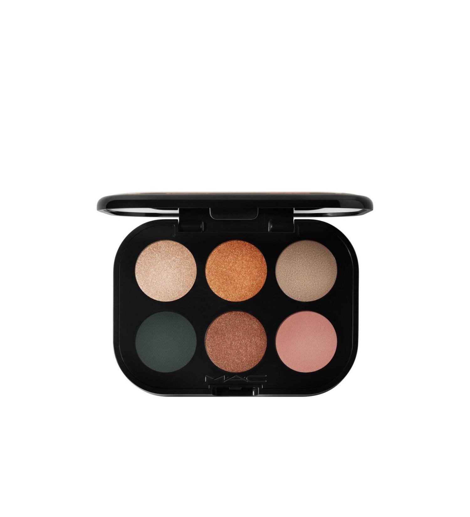 Mac Highly Pigmented Connect In Color Eye Shadow Palette-bronze Influence- 6.25 G-773602648702 - Buy Online on GoSupps.com