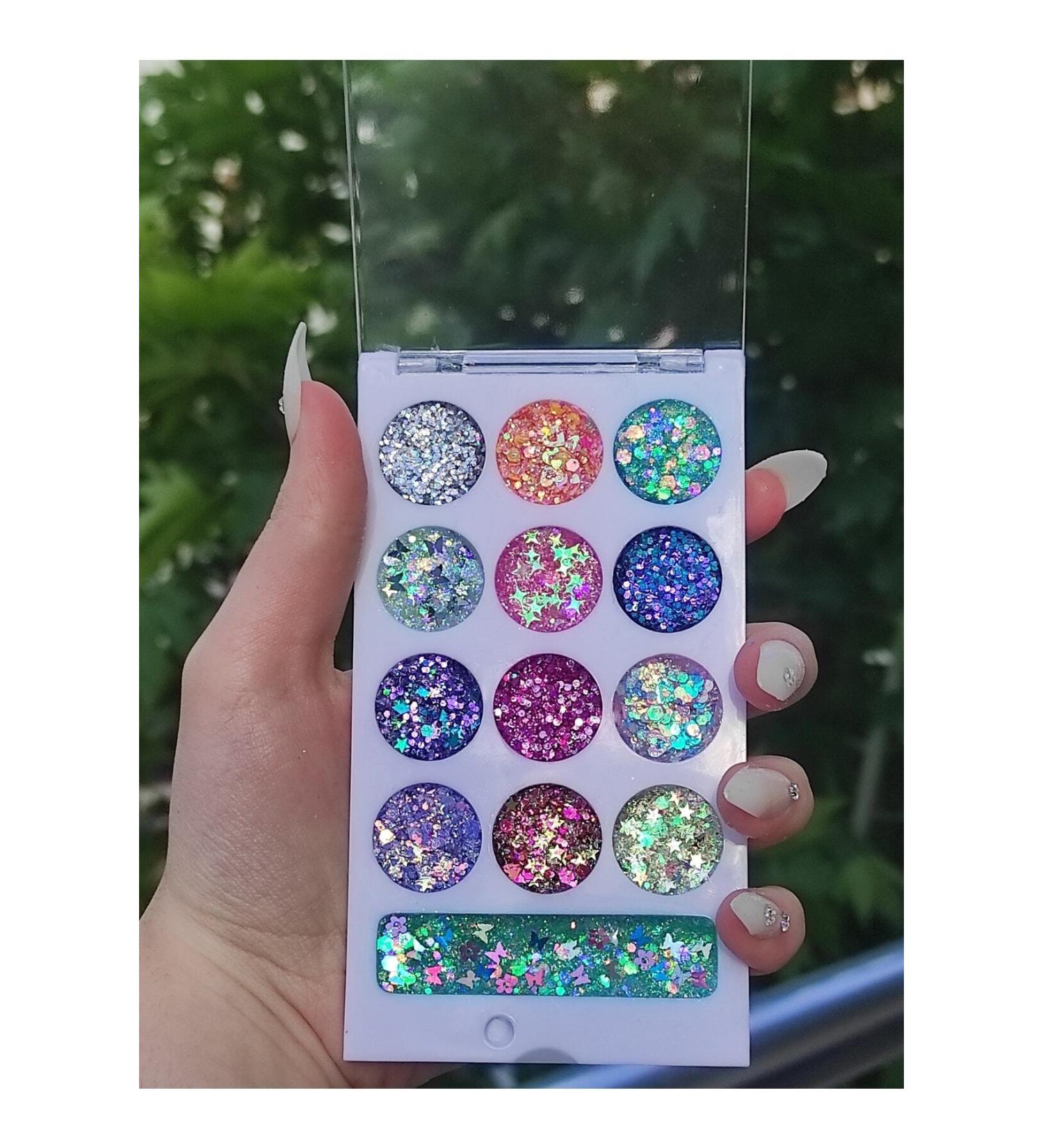 Serashine Glitter Gel Eyeshadow Sim Shadow - Buy Online on GoSupps.com