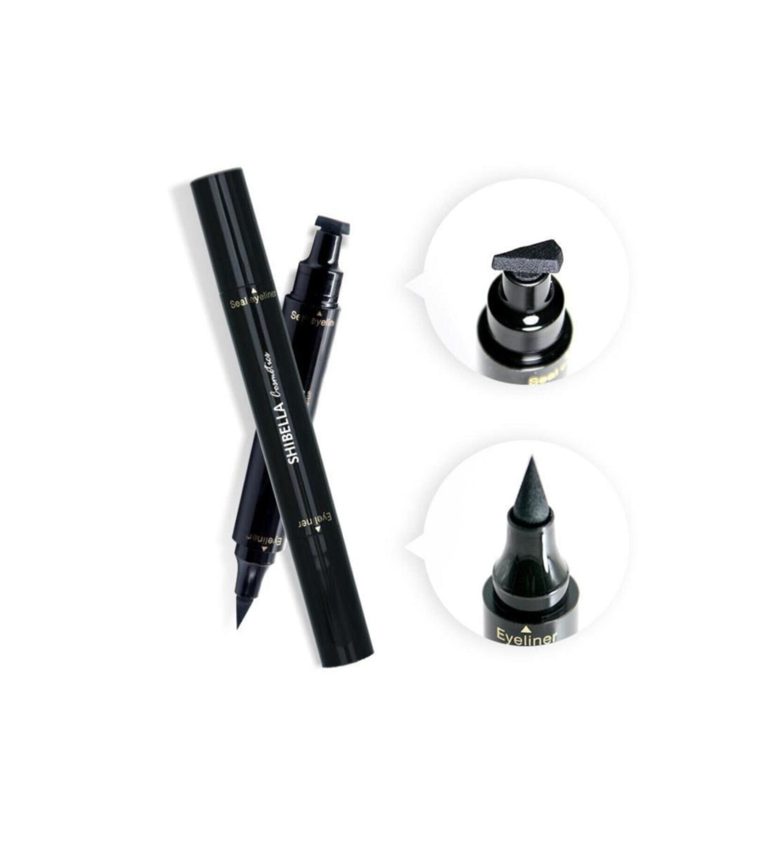 Shibella Cosmetics Waterproof Double-Sided Stamp Eyeliner - Thick Stamp - Buy Online on GoSupps.com
