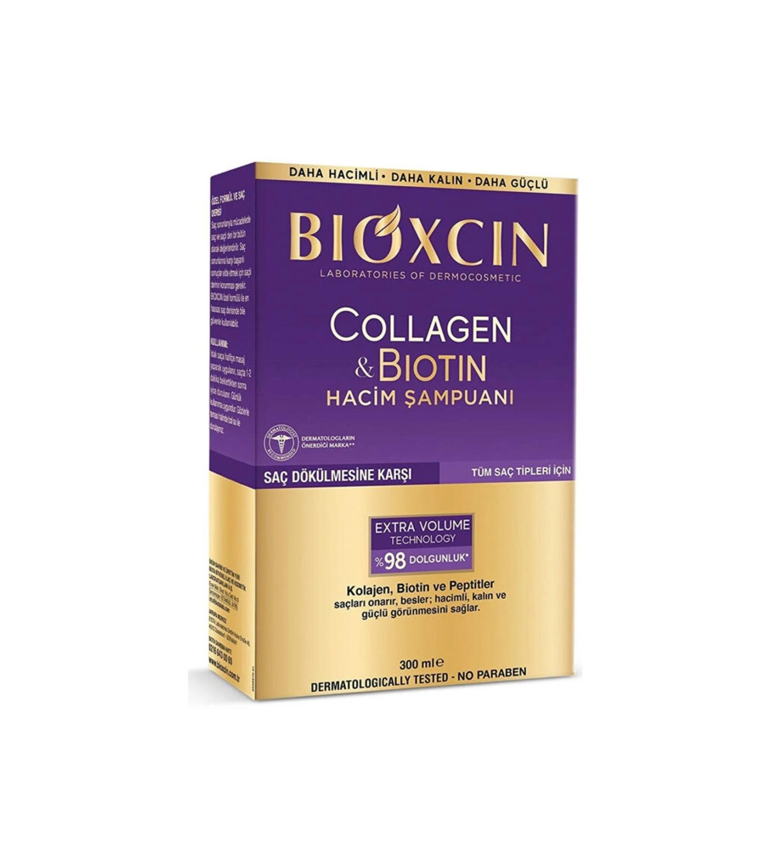 Bioxcin Collagen Biotin Anti Hair Loss Shampoo 300 ml-MFREYON00928