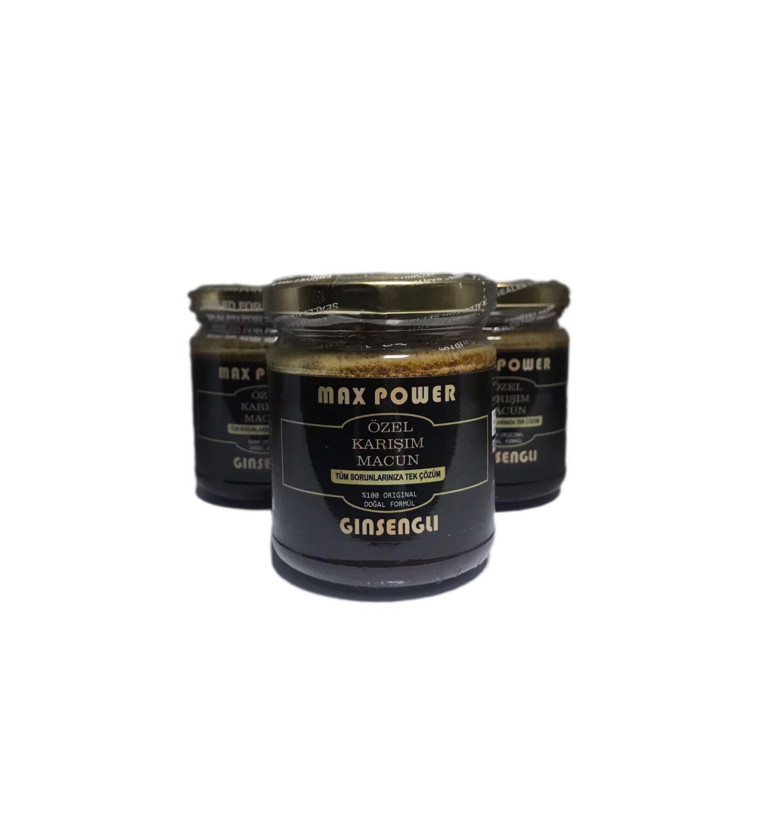 Maxpower Max Power Ginseng 240 Gr Power - 3 Pieces