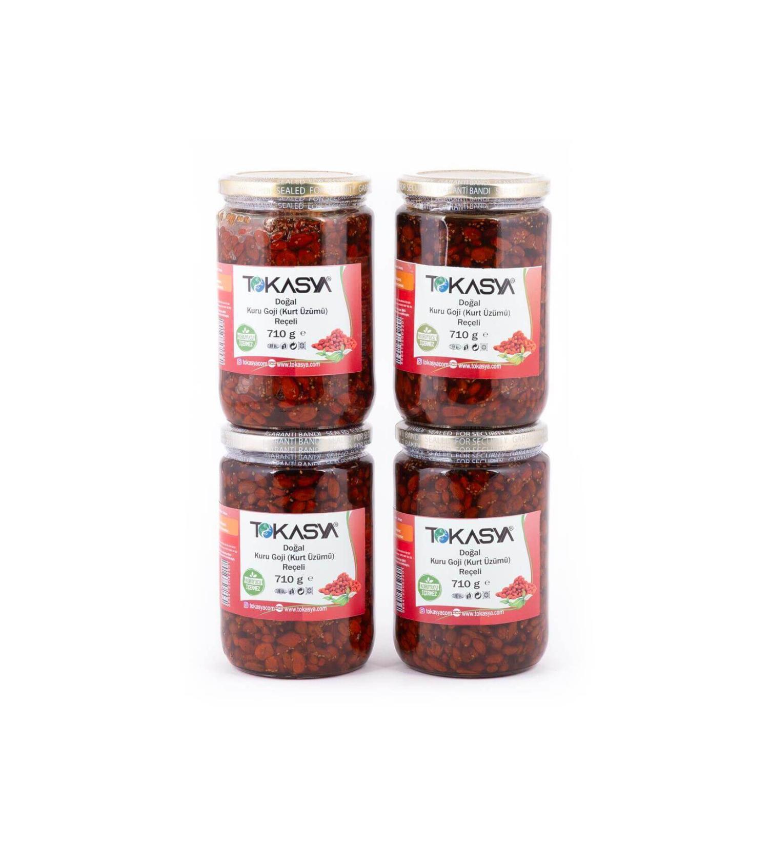 tokasya Dry Goji (WOLFBERRY) Jam 710 G (4 JAR)