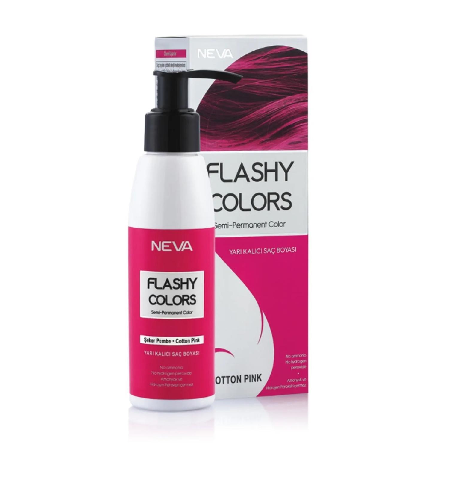 Flashy Colors Semi Permanent Hair Dye - Candy Pink 100 ml