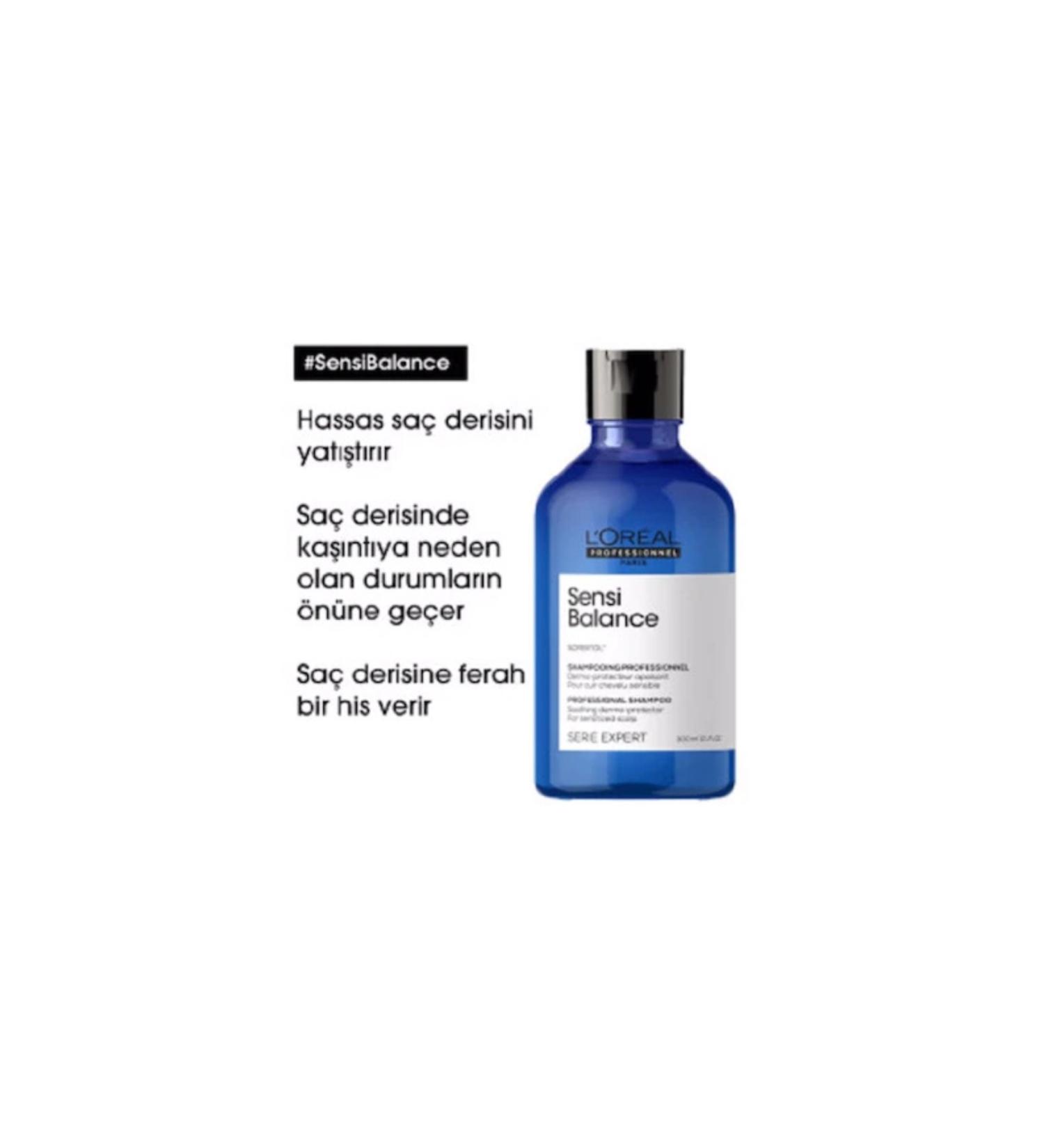 L'oreal Professionnel Sensi Balance Refreshing Shampoo for Sensitive Scalp 300 ml CYT58646131319