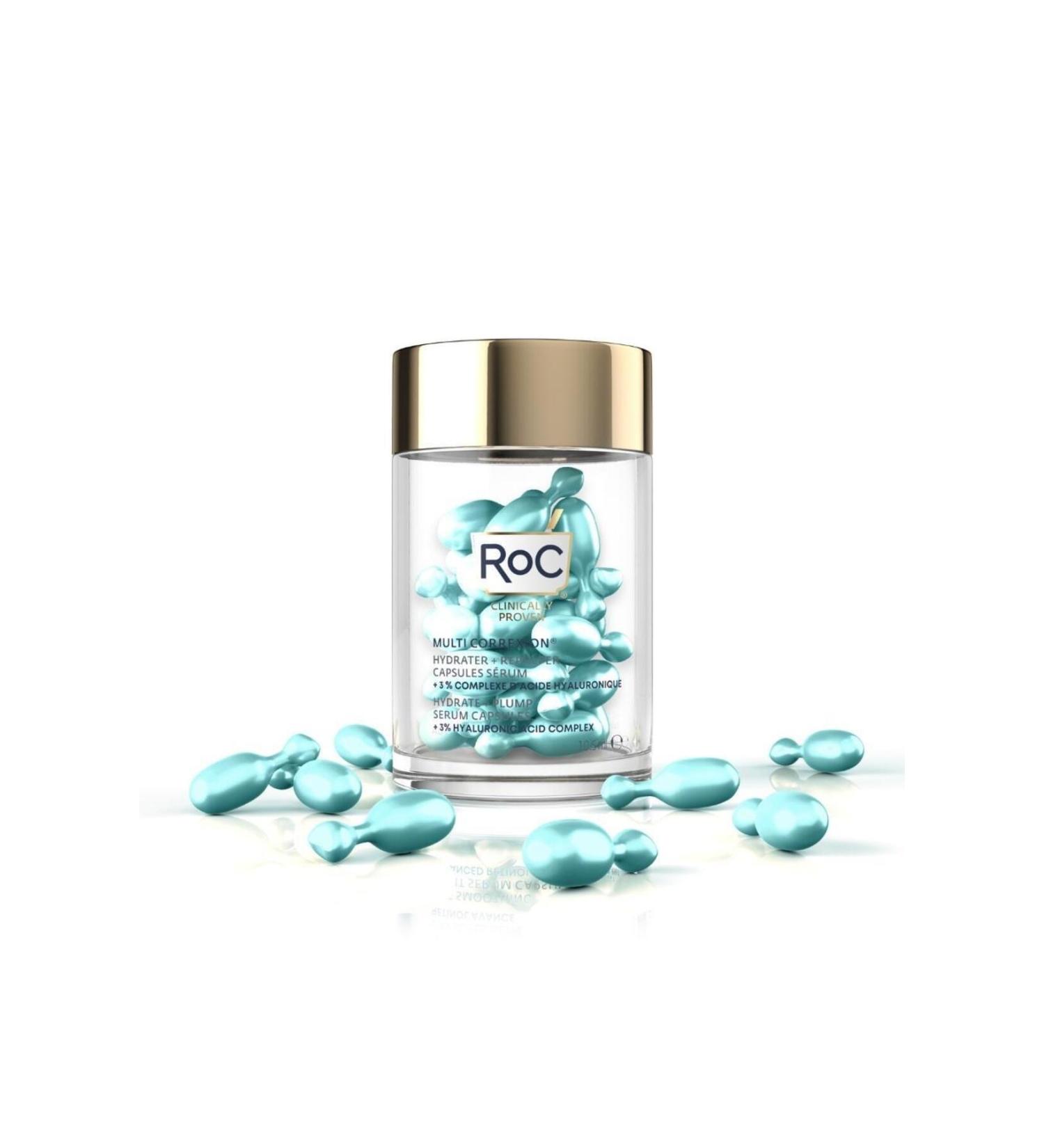 Roc CAPSULE SERUM 30 PIECES REDUCING LINES AND WRINKLES GIVING MOISTURE AND VITALITY DEMBA1481