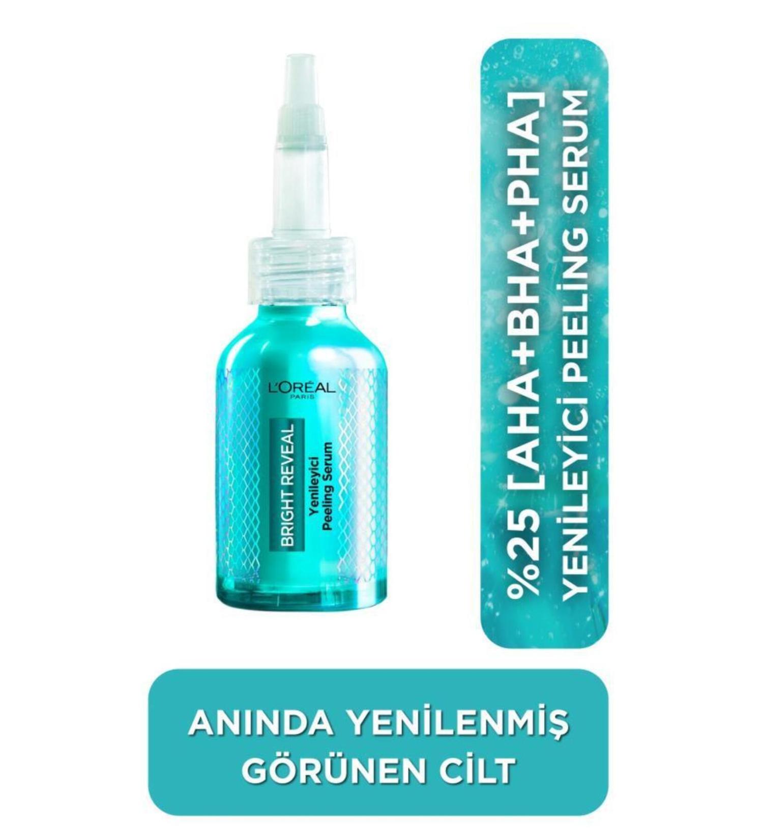L'Oreal Paris BR GHT REVEAL SK N LIGHTENING PEELING SERUM AGAINST DARK SPOTS DEMBA1517 - Buy Online on GoSupps.com