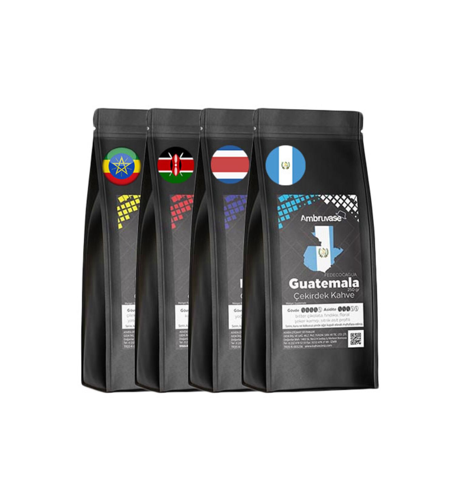 Ambruvase World Coffee Beans Set 2