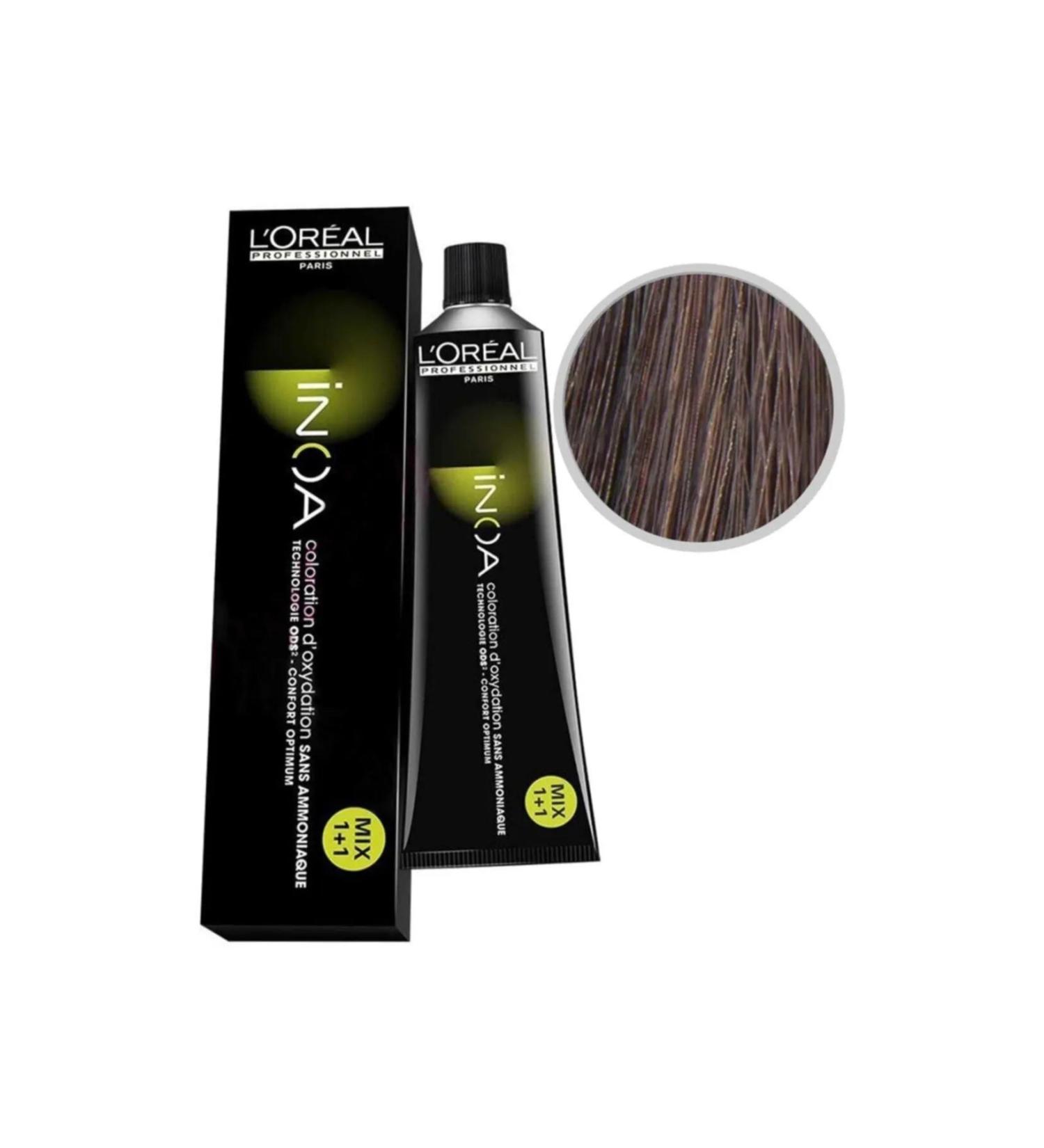 INOA Hair Dye 6.15 Dark Blonde Ash Akaju 60ml