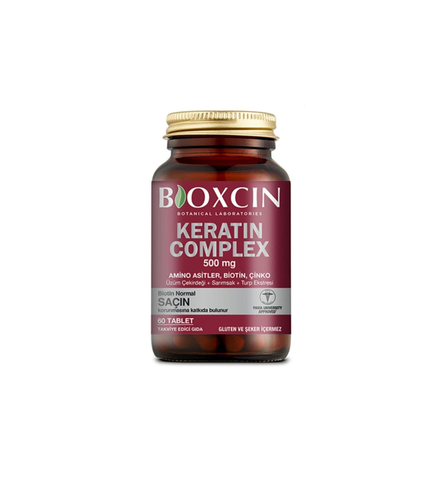 Bioxcin Keratin Complex Tablet Supplementary Food 60 Tablets - Buy Online on GoSupps.com