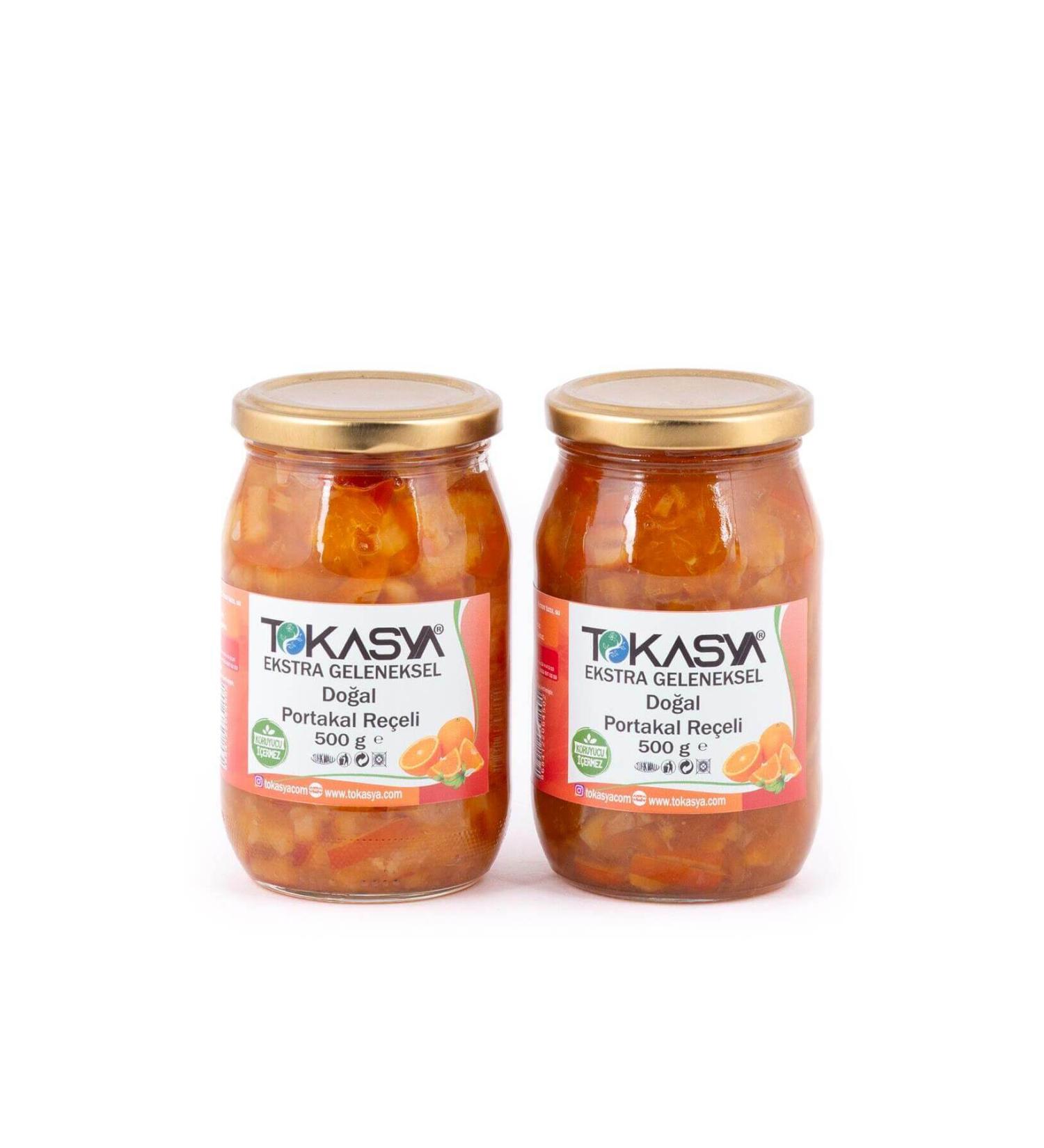 tokasya Natural Orange Jam 500 G (2 JAR)