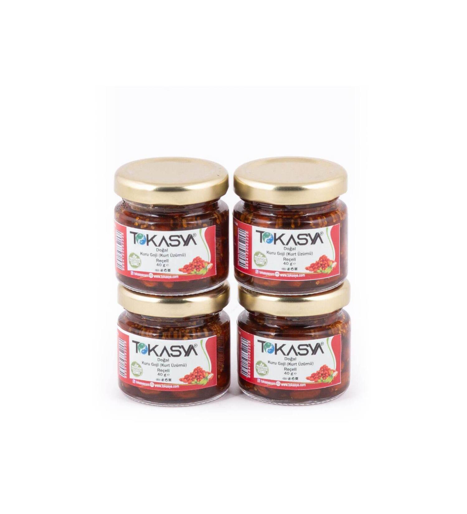 tokasya Dry Goji (WOLFBERRY) Jam 40 G (4 JAR)