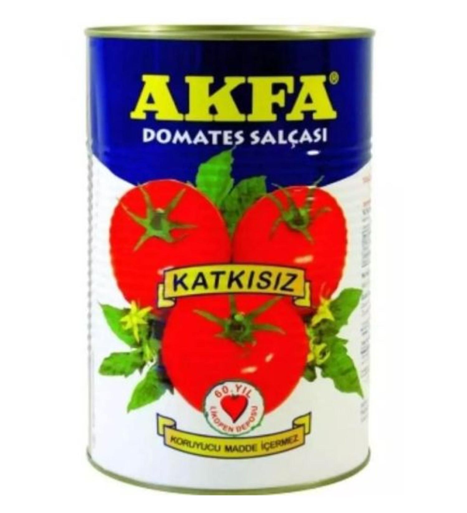 Akfa Tomato Paste 4300 gr 6 Pieces