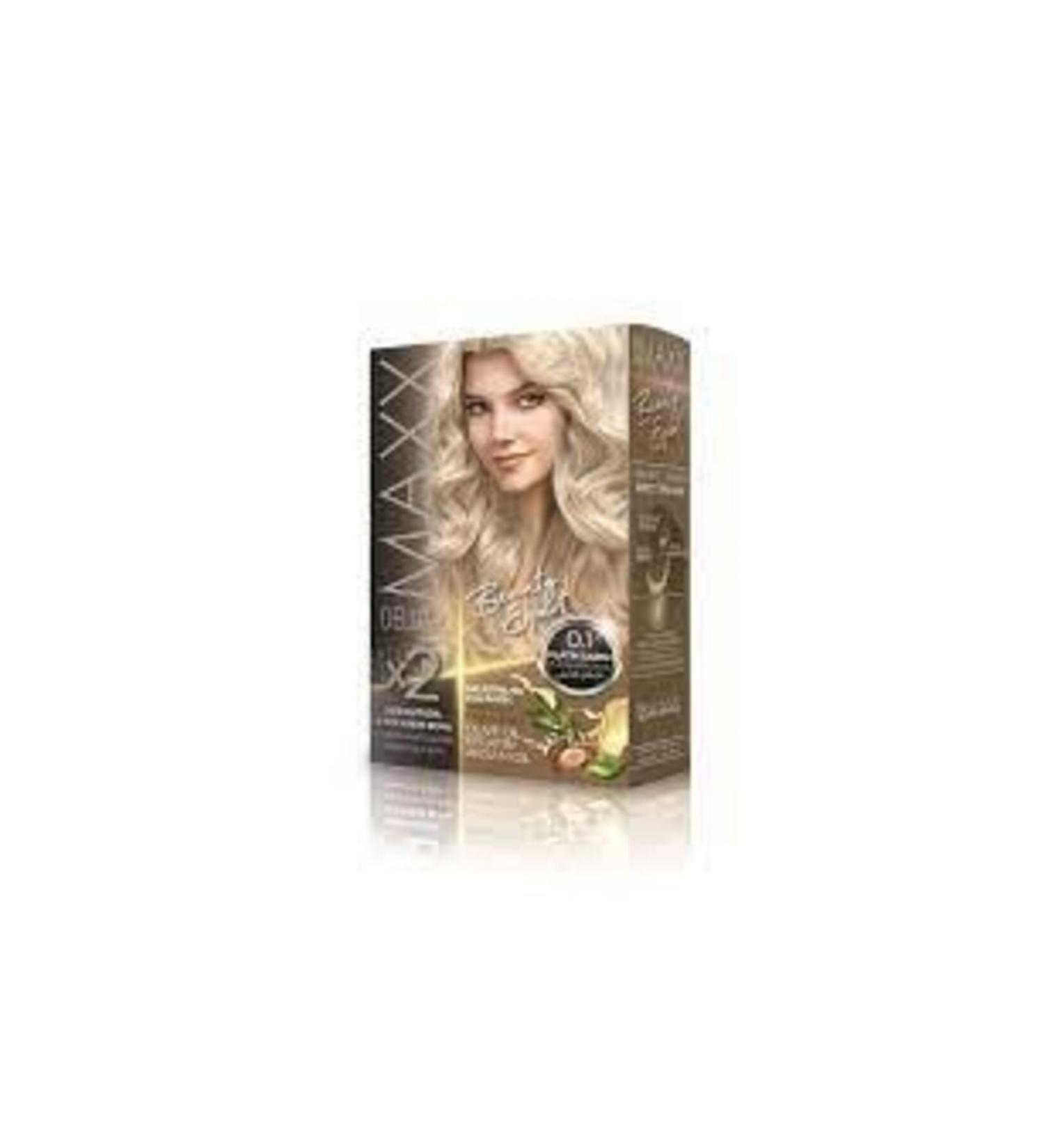 MAXX DELUXE Cream Hair Dye 0.1 Platinum Blonde