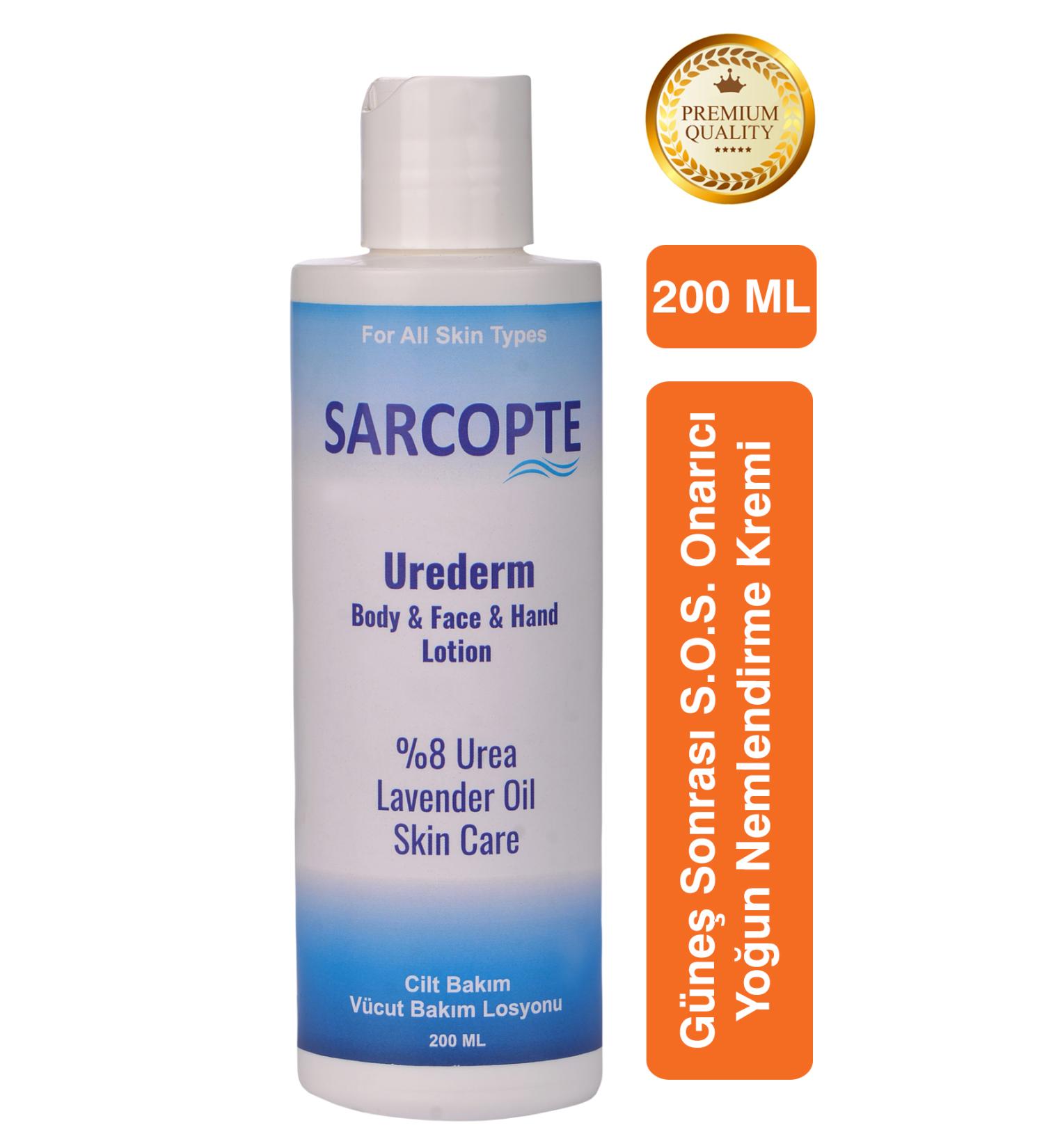 Sarcopte Urederm After Sun SOS Repair Intensive Moisturizing Cream - 200 ml - Buy Online on GoSupps.com