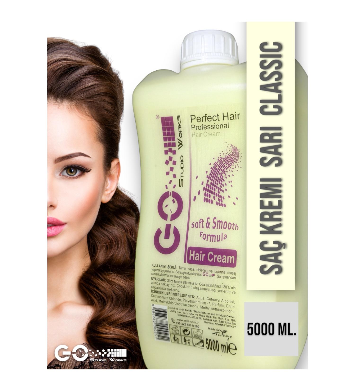 Go Studio Works Conditioner GO Classic YELLOW 5000 ml. - Buy Online on GoSupps.com