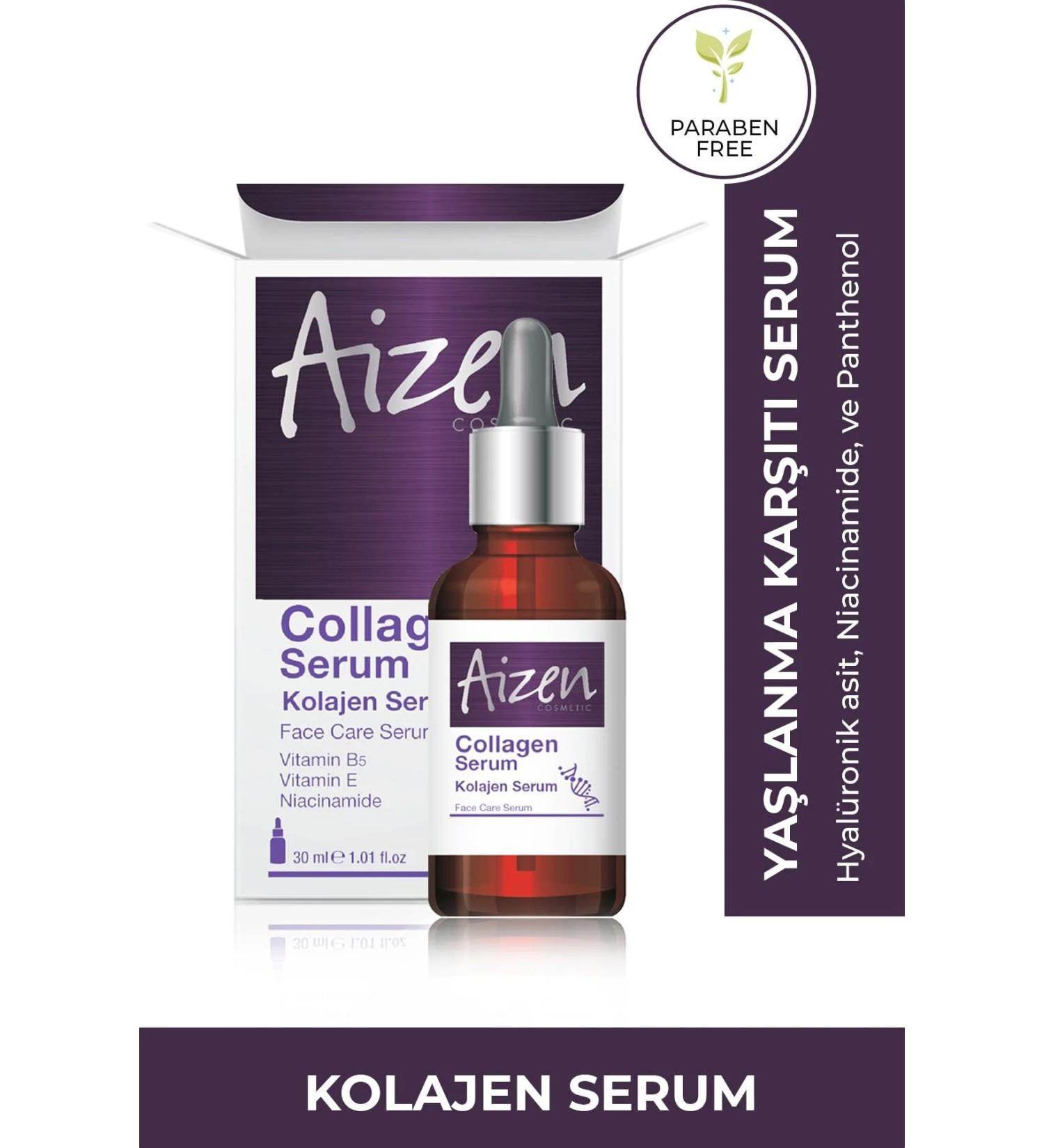 Aizen B5- Niacinamide Collagen Serum with Vitamin E Collagen Serum - Anti-Wrinkle Plumping Botox