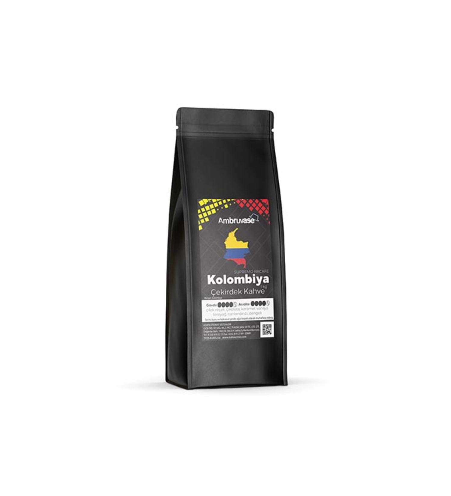 Ambruvase Roasted Coffee Colombia Supremo 1 Kg