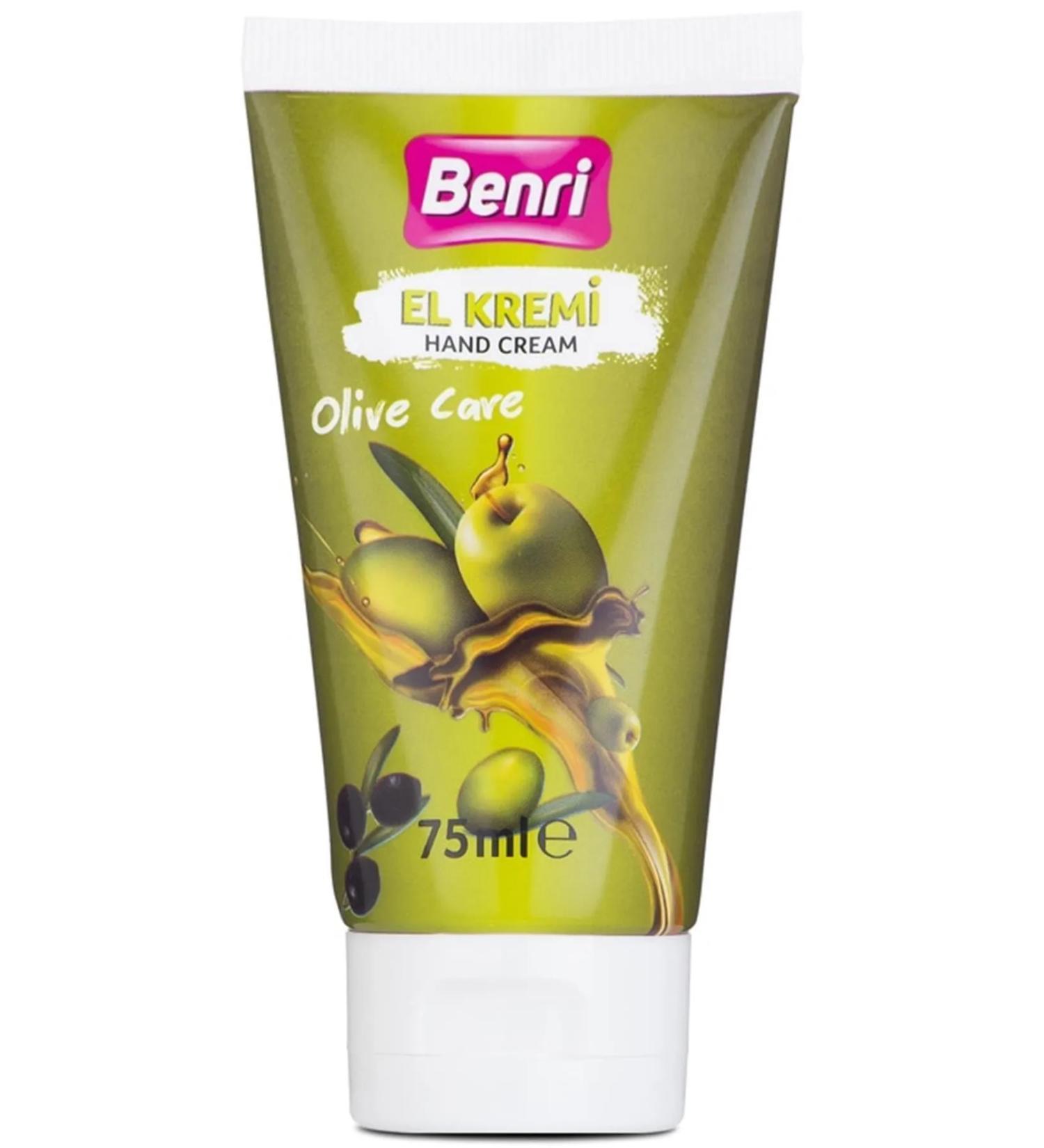 Benri Olive Care Hand Cream 75 ml Category: Hand Cream