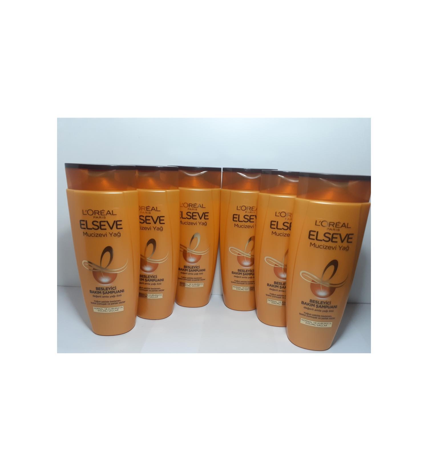 Elseve Shampoo Miraculous Oil 450 ml x 6 Pieces