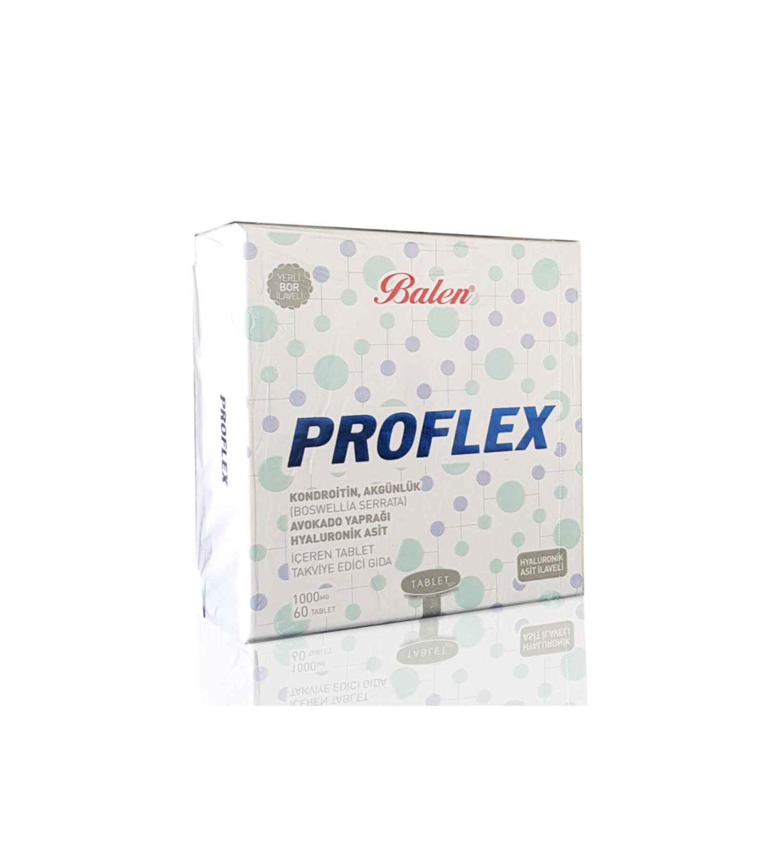 Balen Proflex Chondroitin Avocado Leaf Hyaluronic Acid Tablet 1000 Mg*60