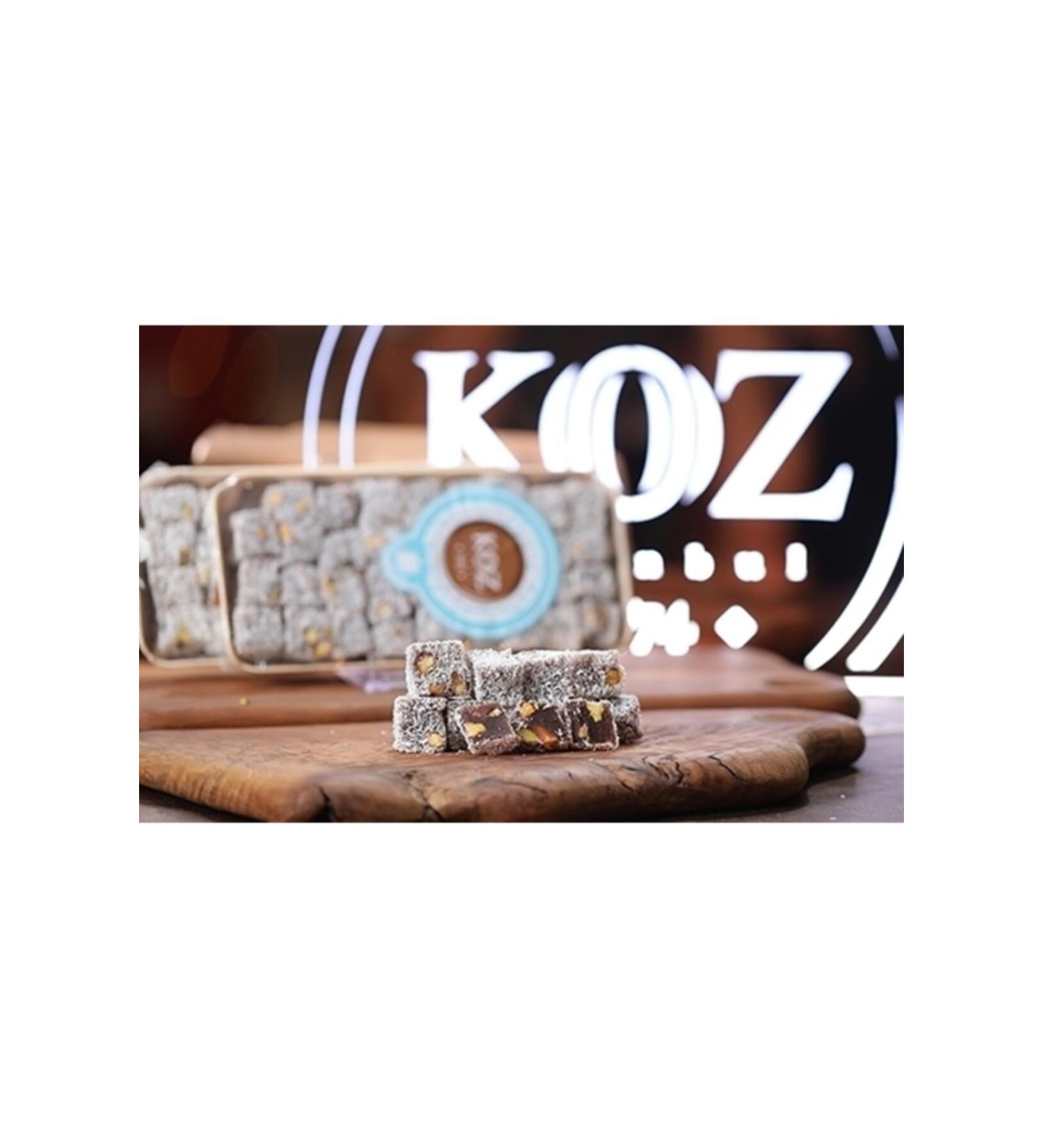 KOZ NUTS Coconut Pistachio Turkish Delight 280gr